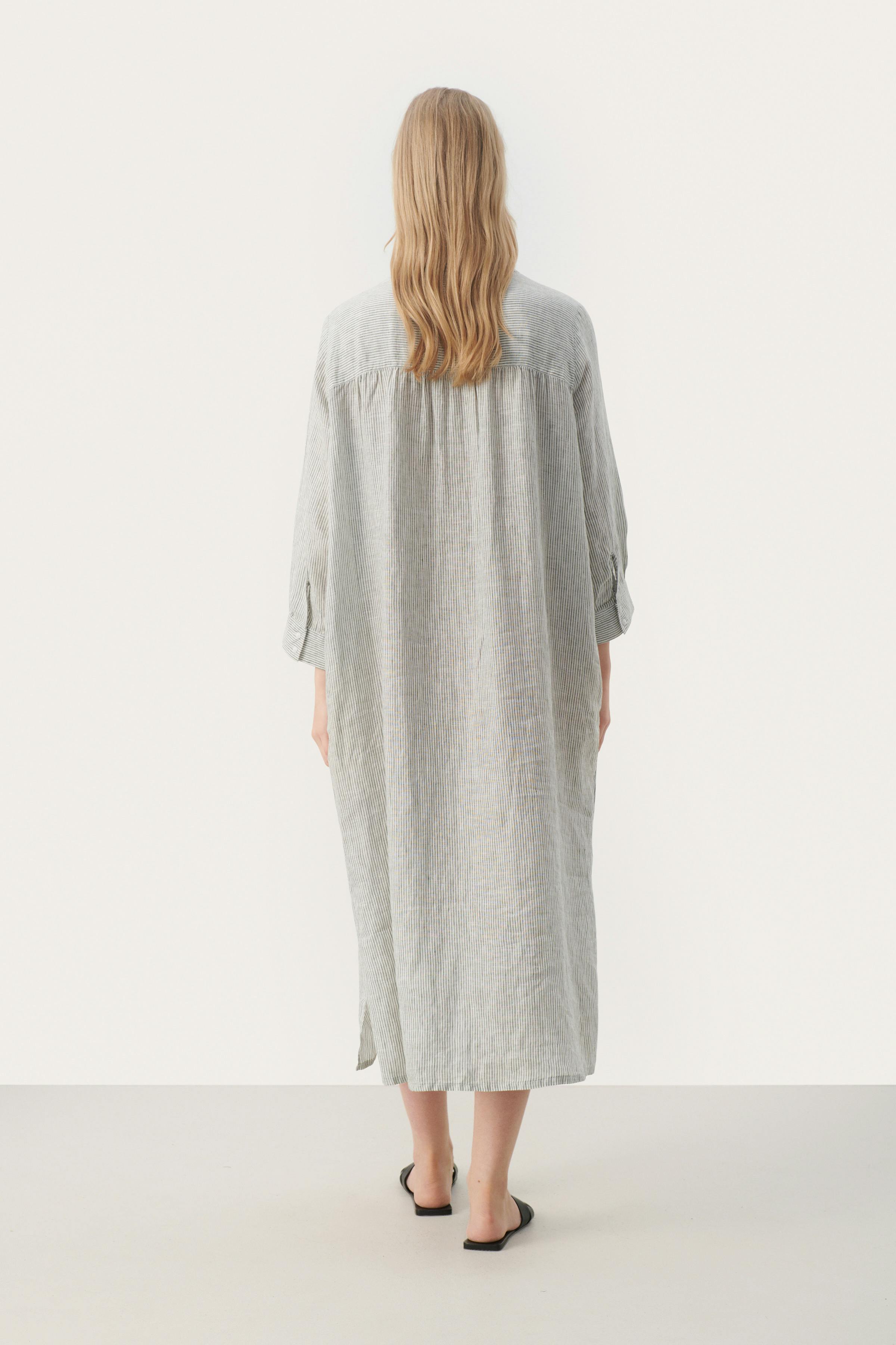 AliaPW Long linen dress LOOKBOOK BACK 30307657-302908