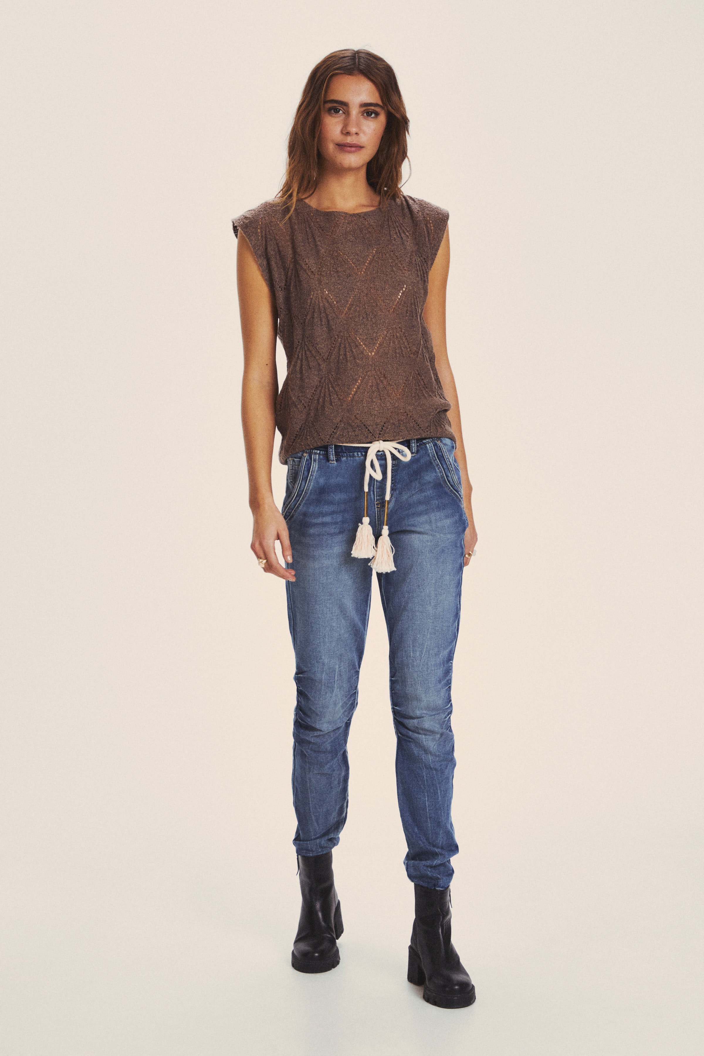 Casual byxor LOOKBOOK FRONT 10608281-100118