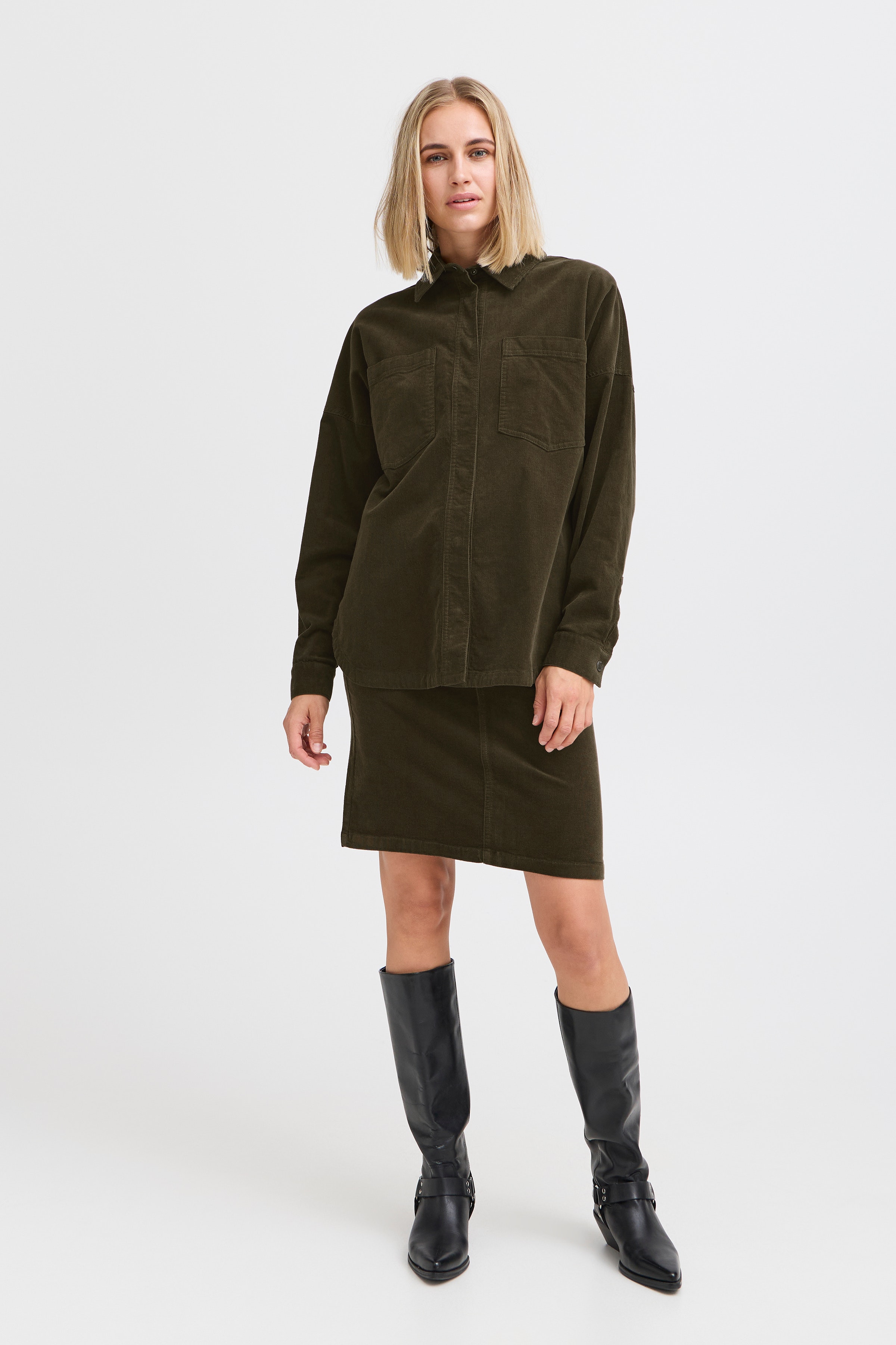 PZSALLY Skjorte LOOKBOOK FRONT 50208369-190511