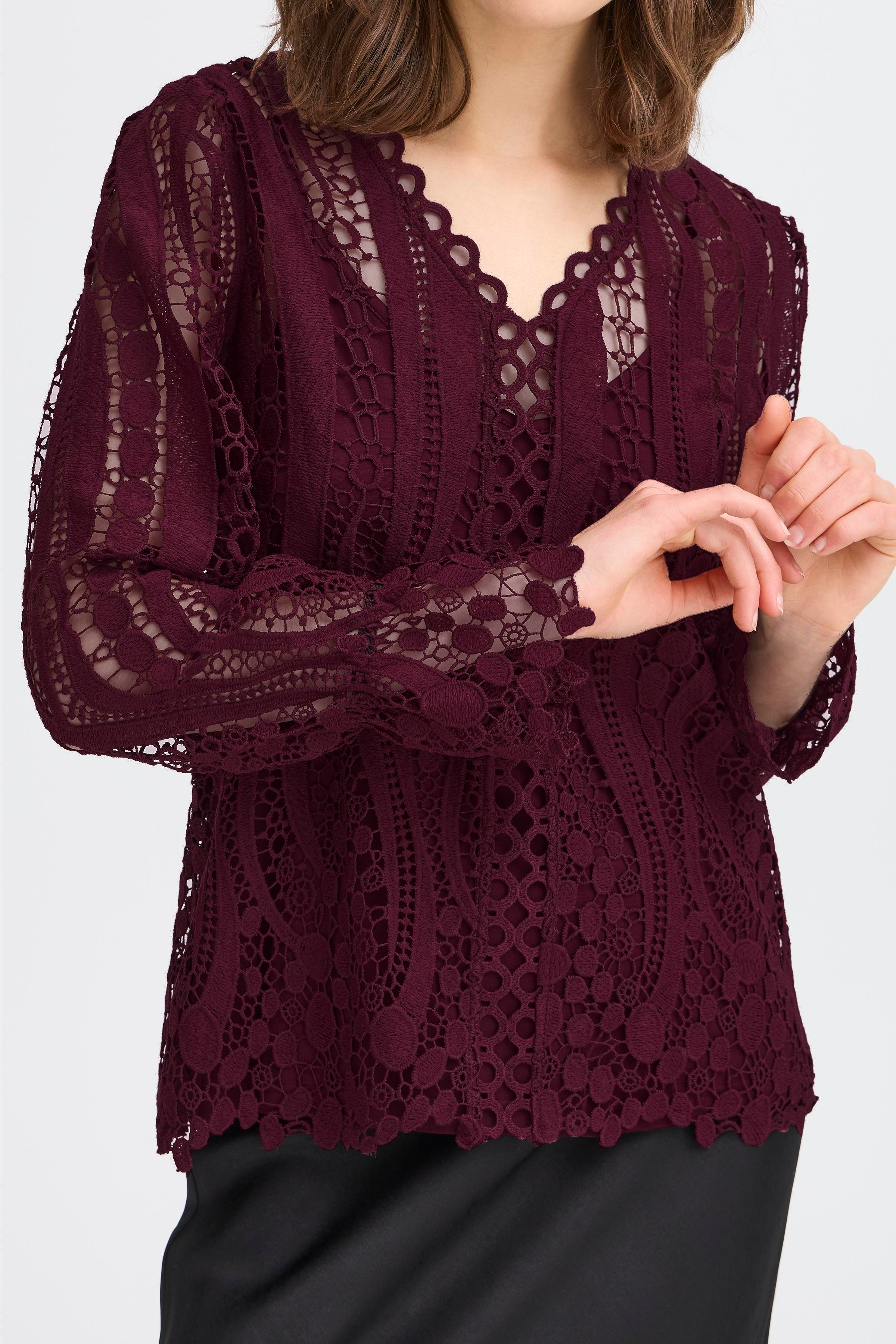 FRBELLE Bluse LOOKBOOK DETAIL 20617058-191619