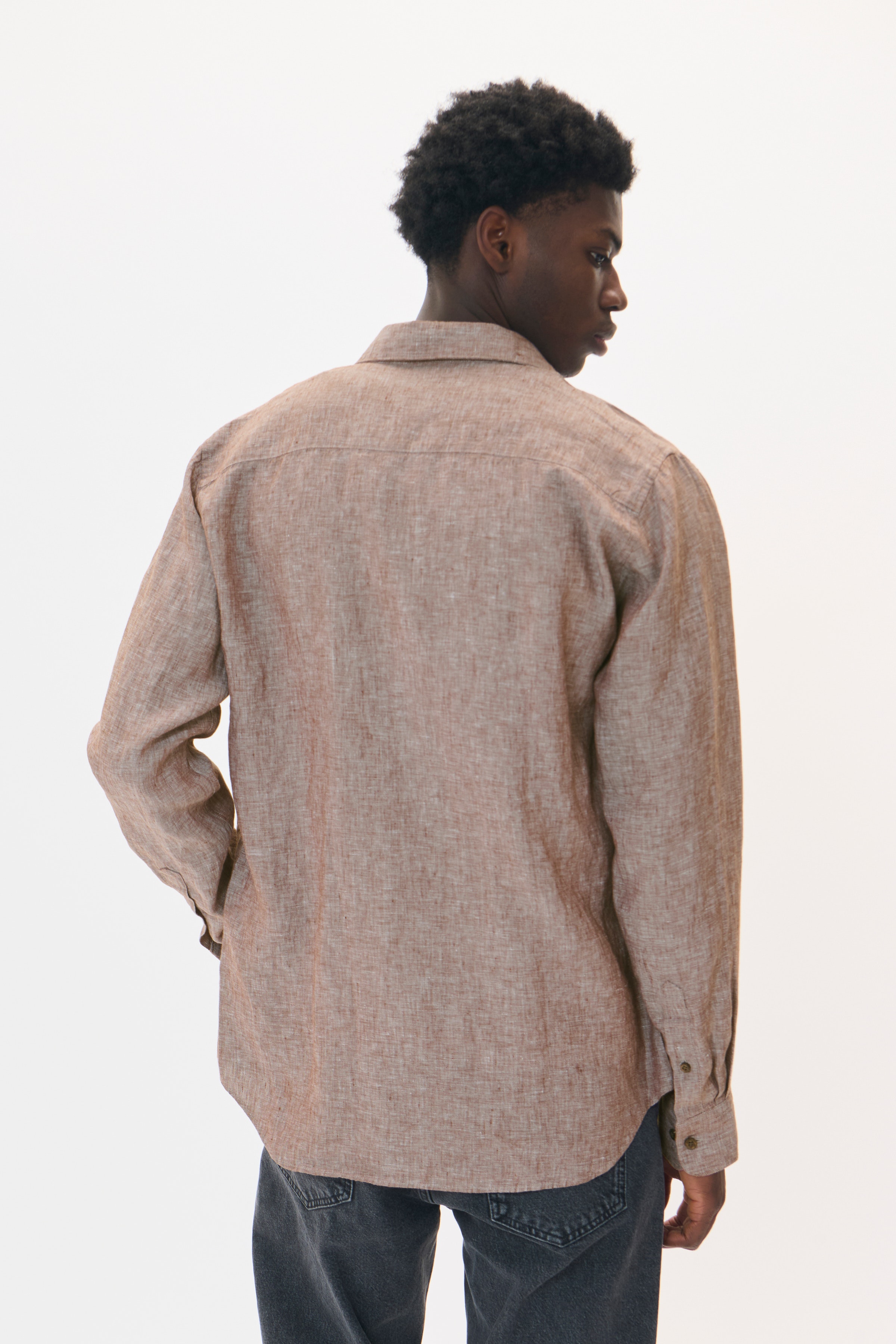 MAmarc linen shirt LOOKBOOK BACK 30205841-191220