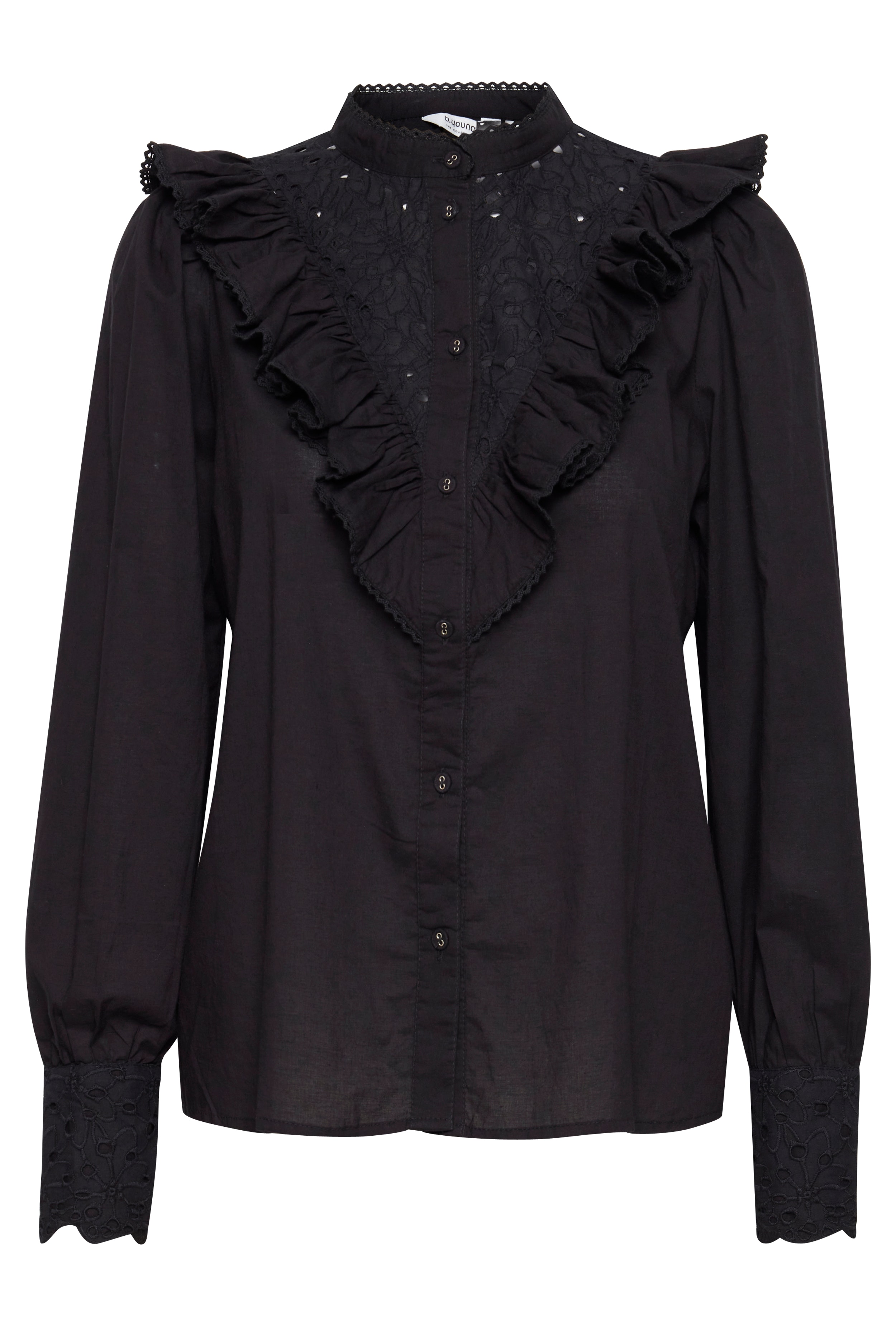Blouse with long sleeve PACK FRONT 20810173-200451