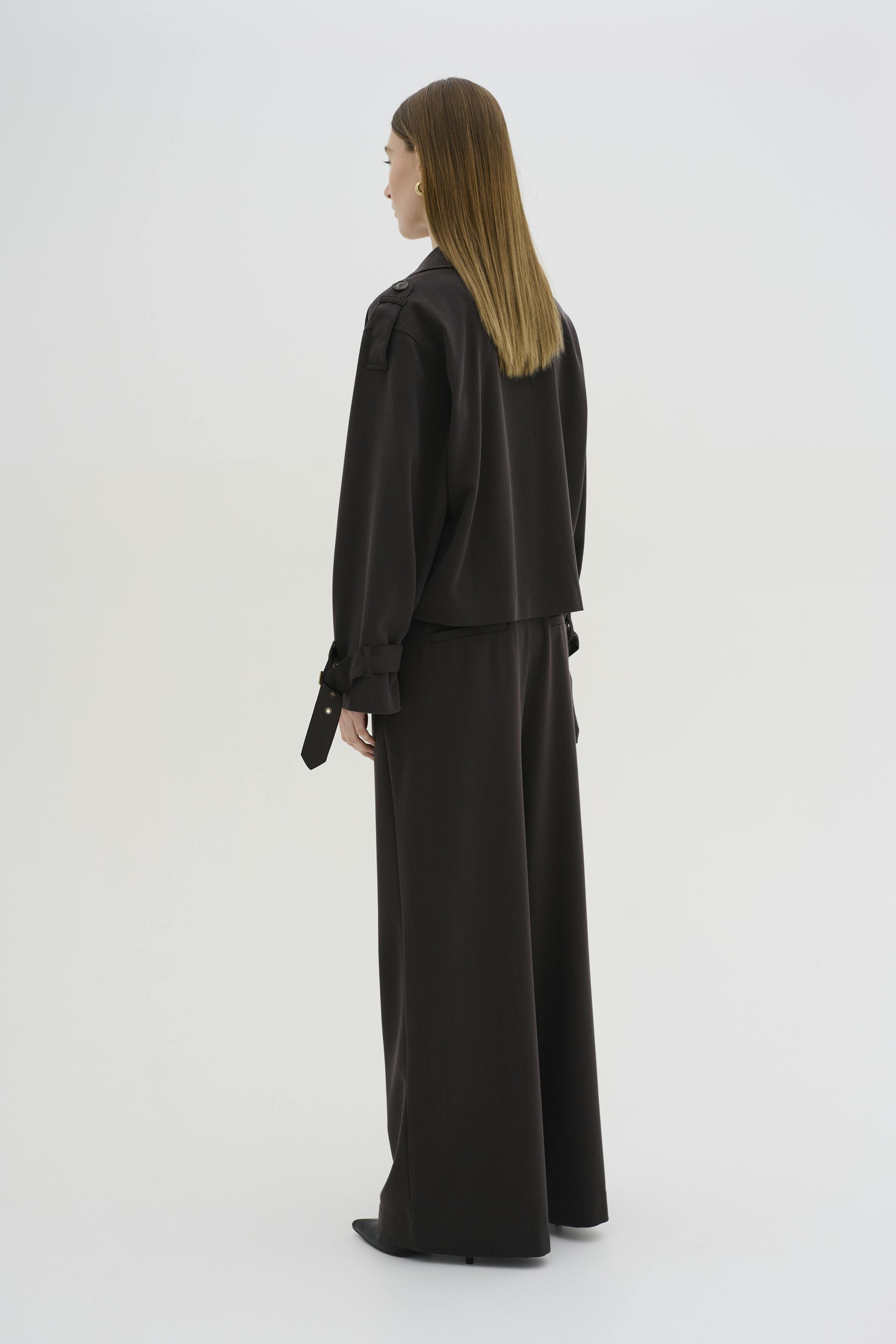 SilleMW Kort trenchcoat LOOKBOOK BACK 10704806-190840