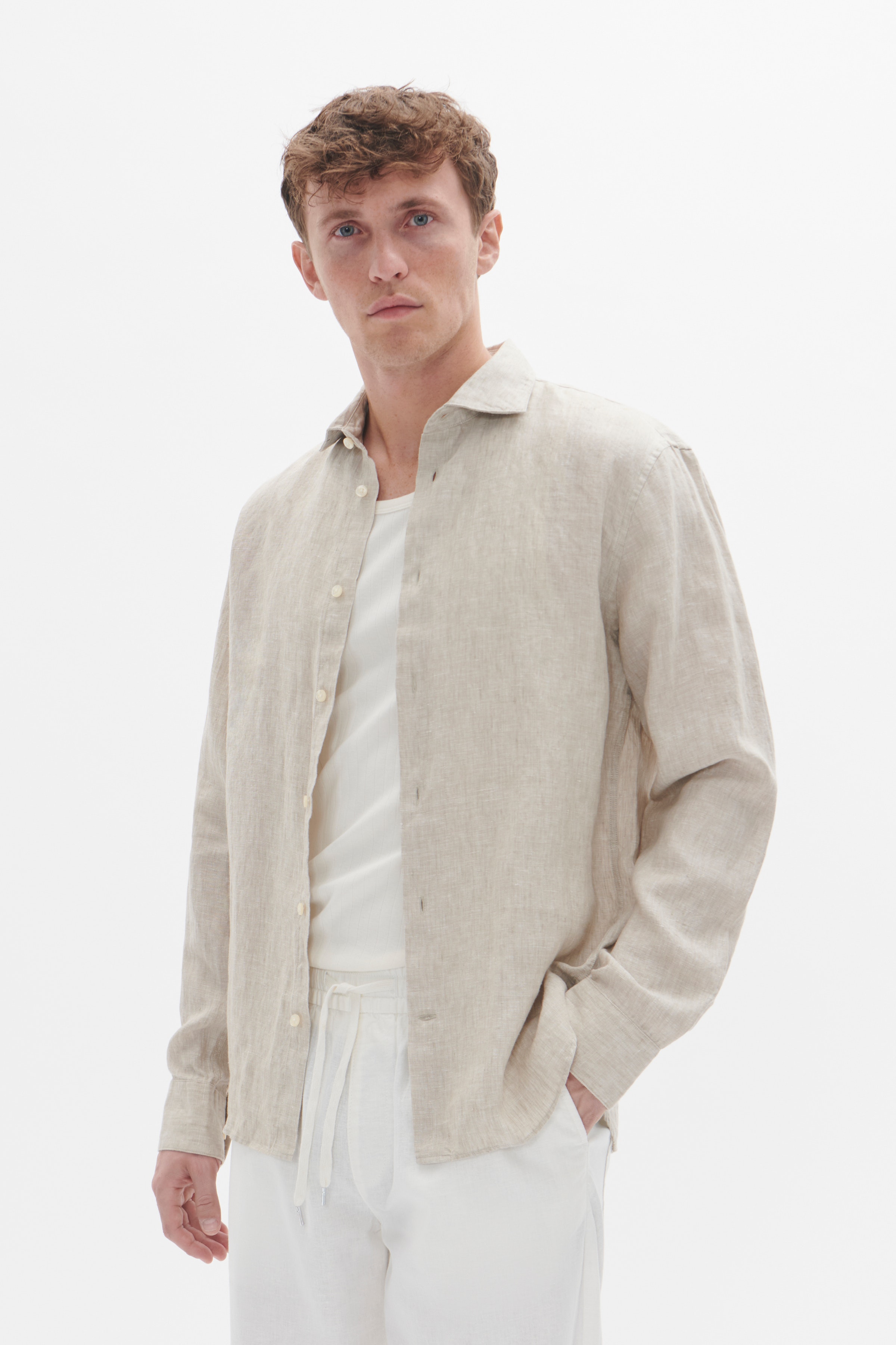 MAmarc linen shirt LOOKBOOK FRONT 30205841-161105