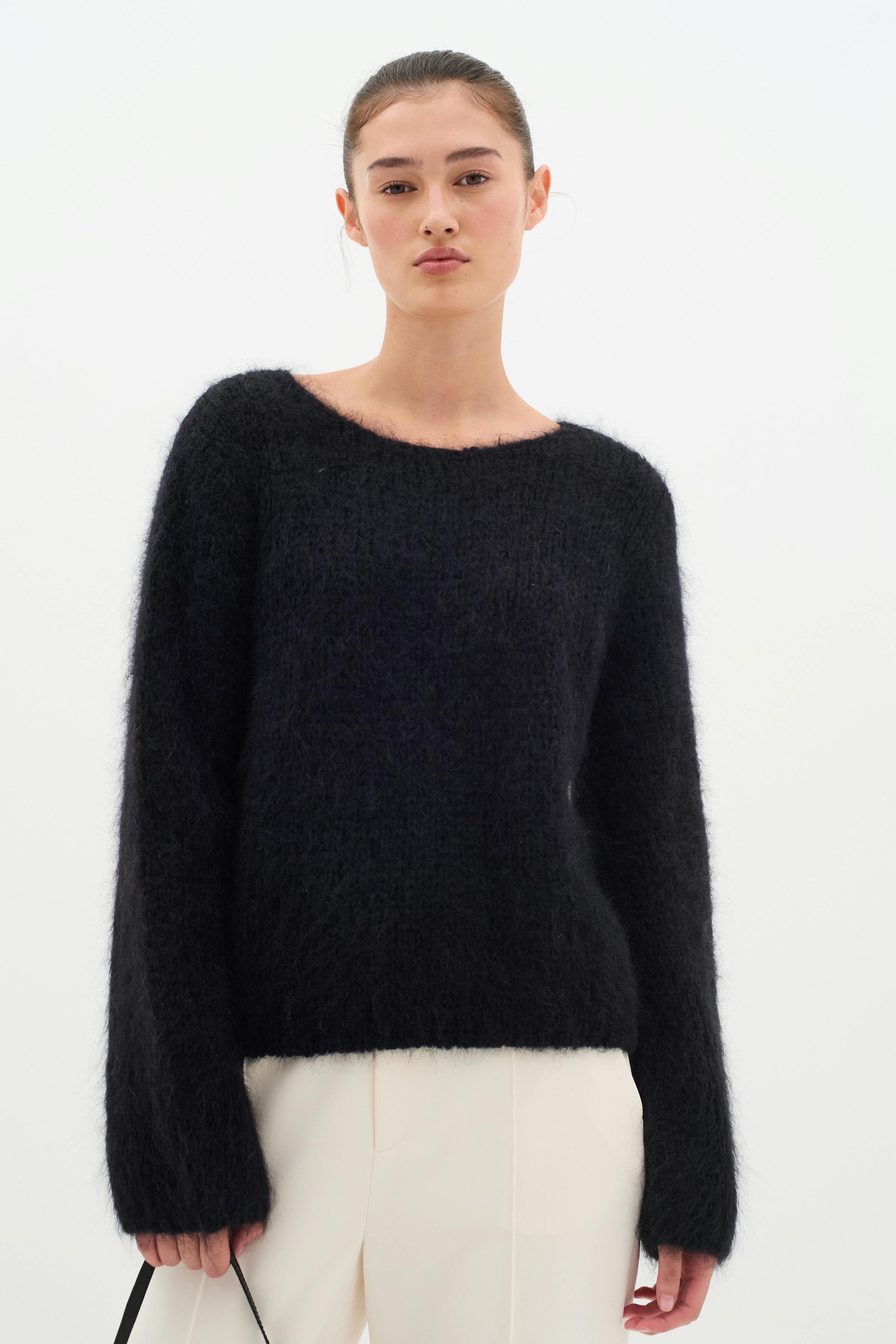 JetraIW Mohair Pullover LOOKBOOK FRONT 30109619-194008