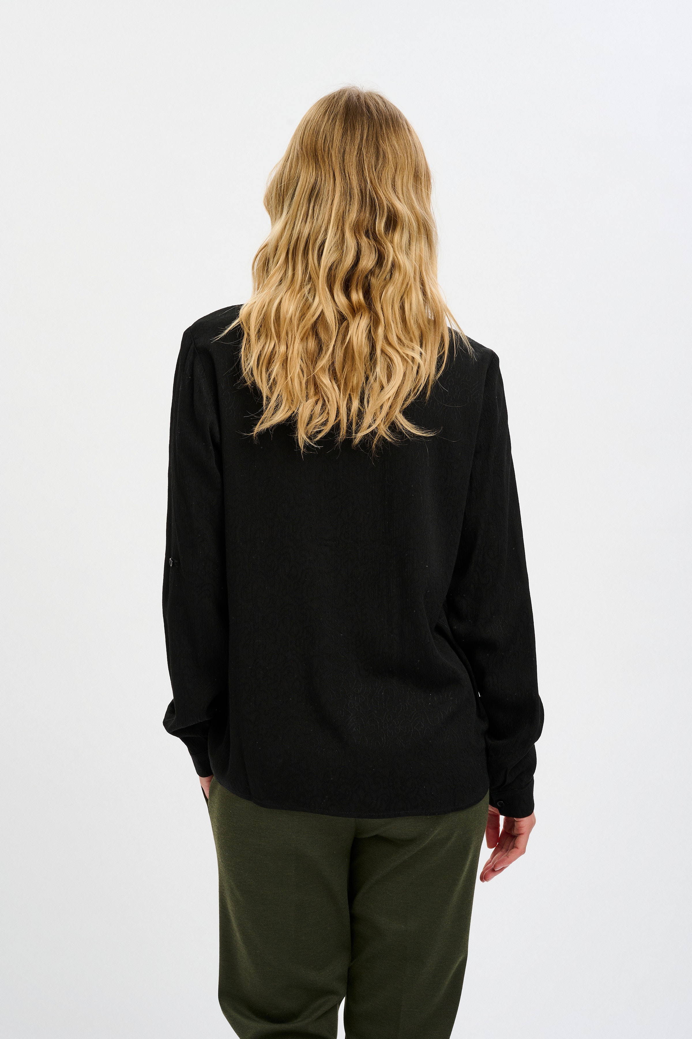 Langarm-Hemdbluse LOOKBOOK BACK 10590112-100121