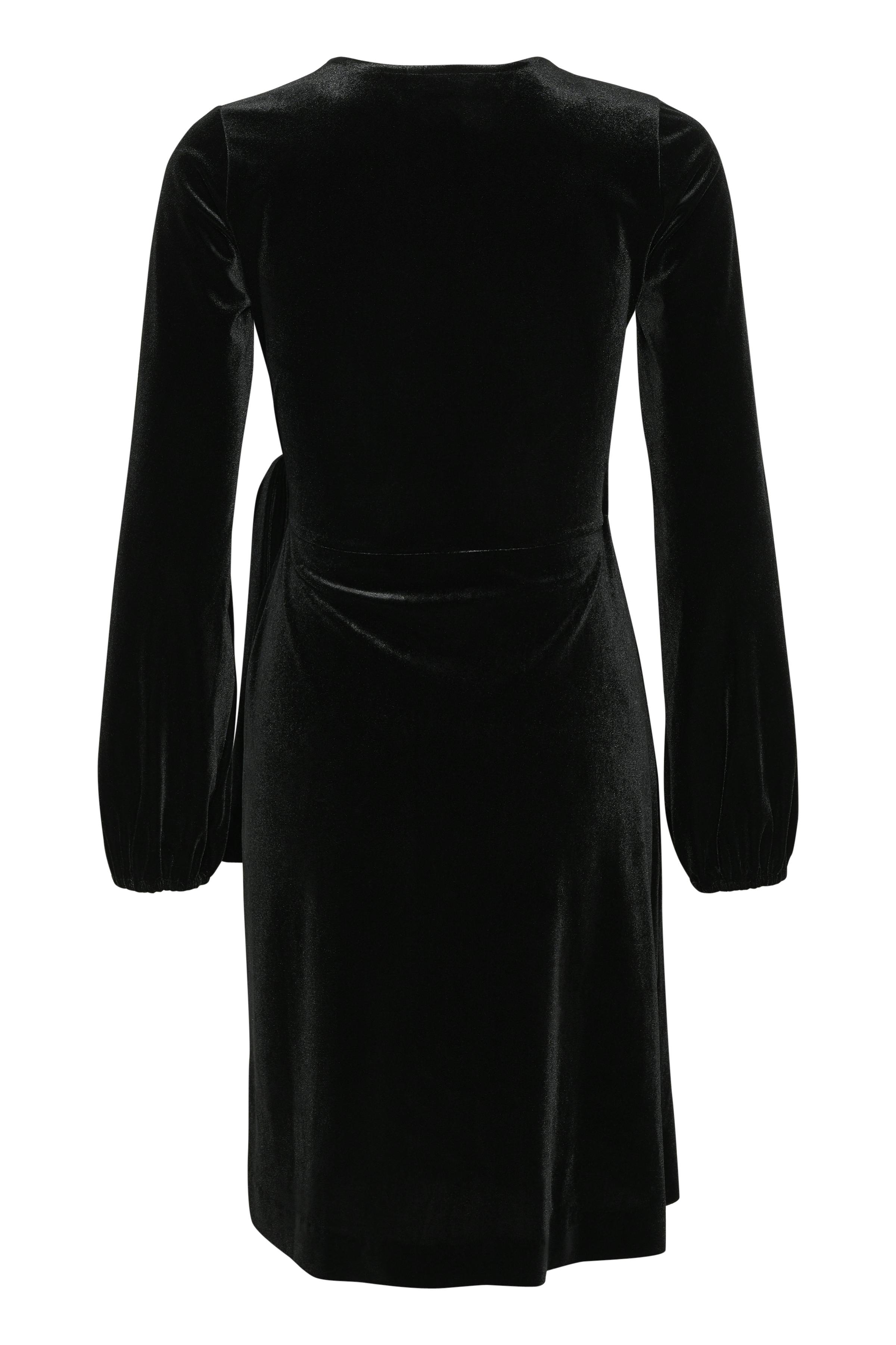 BrynnIW Goriel Velour Wrap Dress PACK BACK 30110083-194008