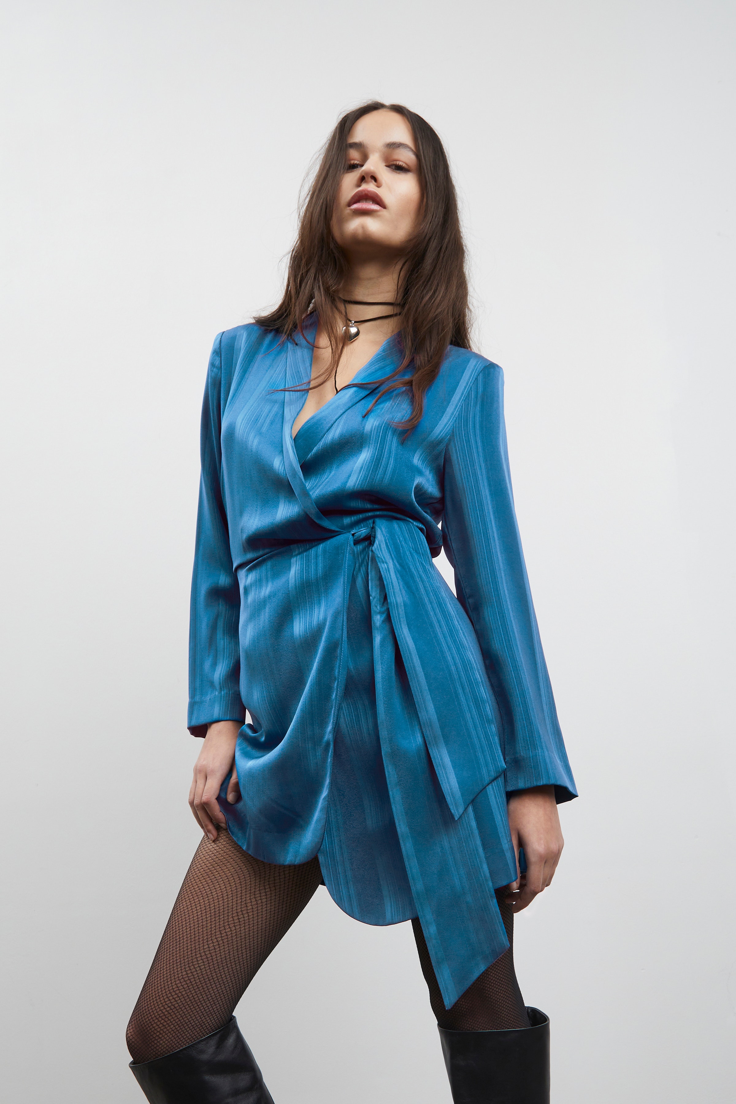 IXFLANELLA Kjole LOOKBOOK FRONT 20119584-194027