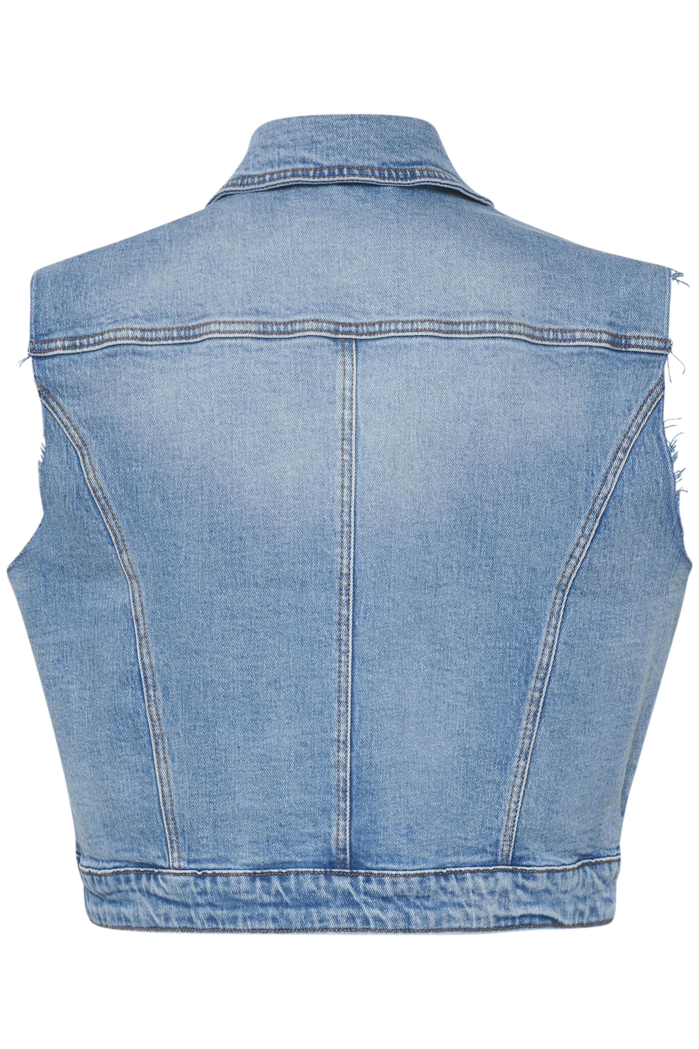 DangoMW Denim waistcoat PACK BACK 10704668-100046