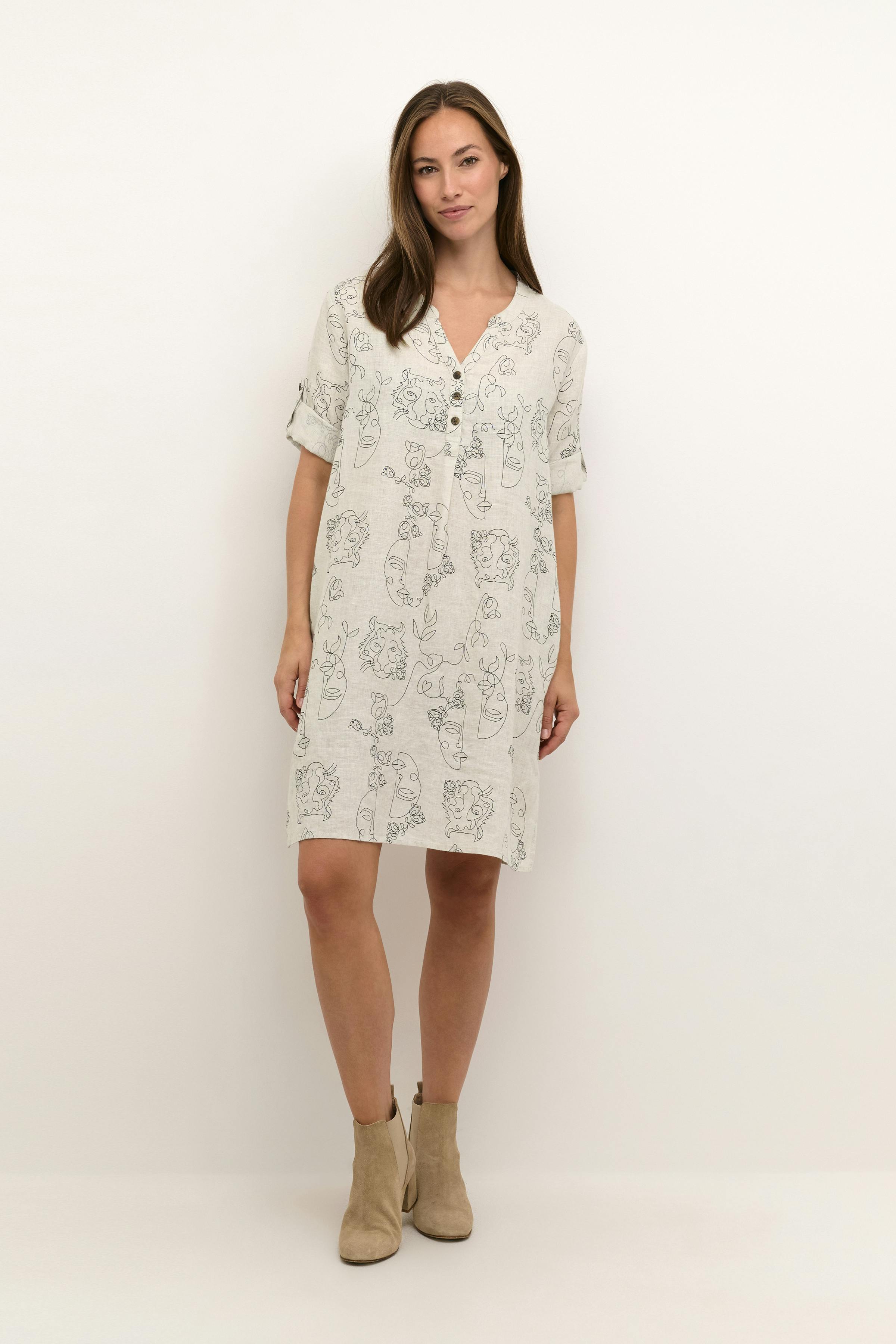 CRBellis Linen Dress LOOKBOOK FRONT 10611576-105559