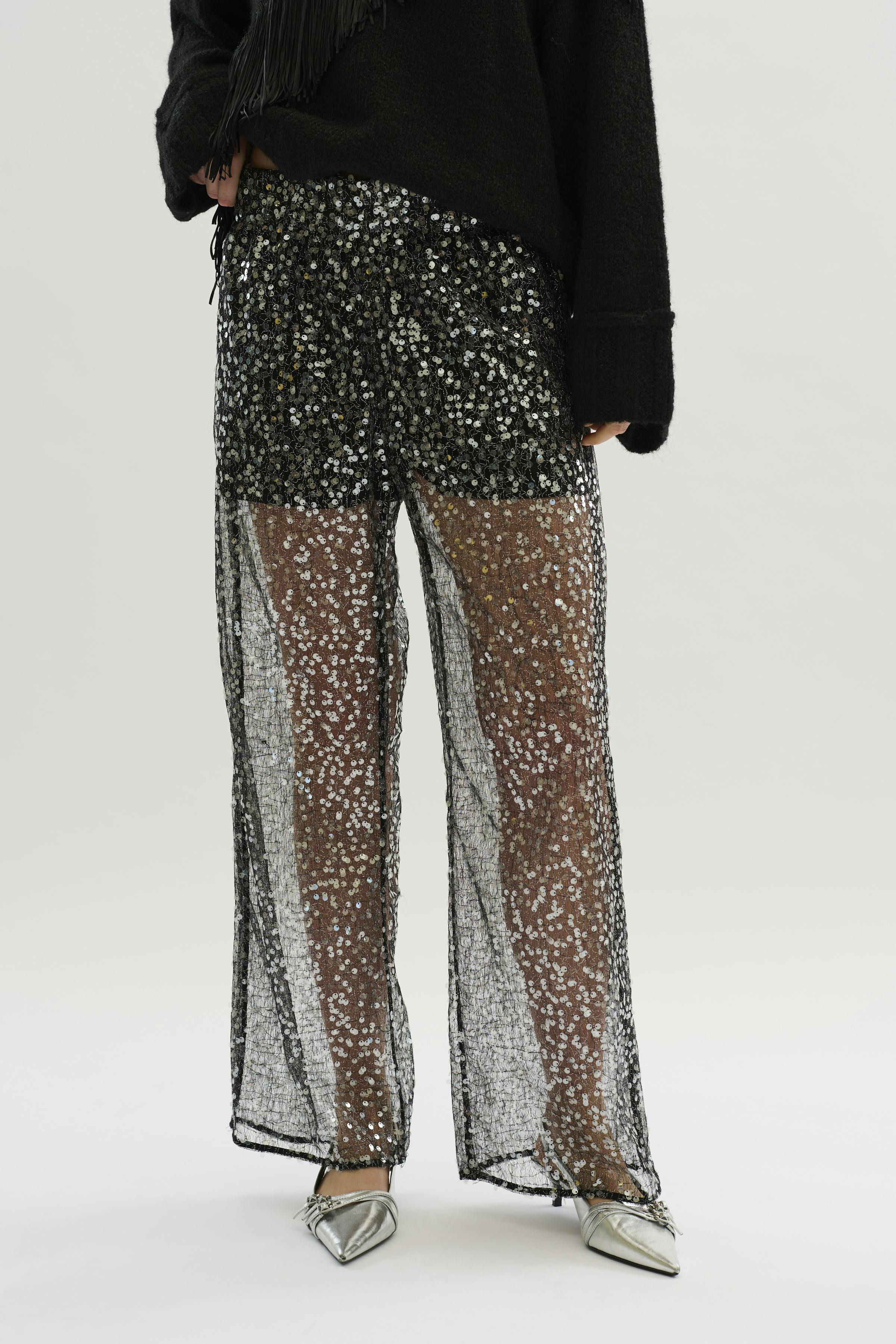 KBSigne Sequin trousers LOOKBOOK FRONT 10105254-194008