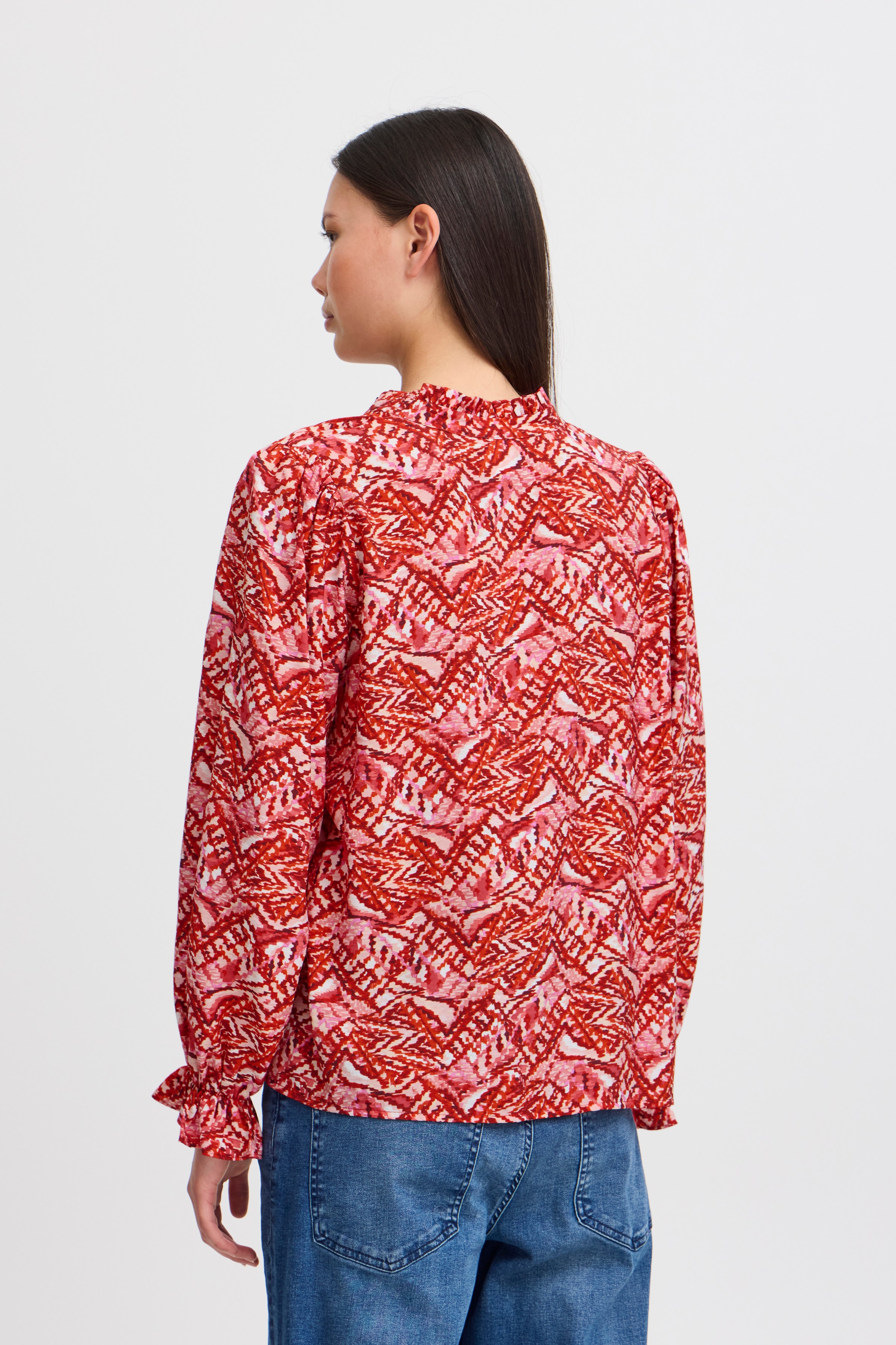 IHFAZORA Bluse LOOKBOOK BACK 20121474-203269