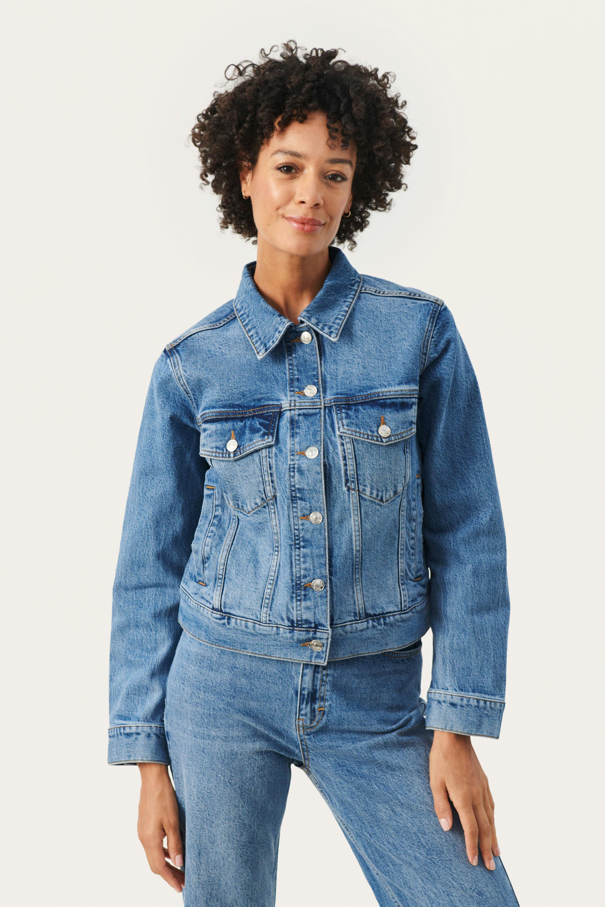 FrederikkaPW Denim jacket LOOKBOOK FRONT 30308274-300145