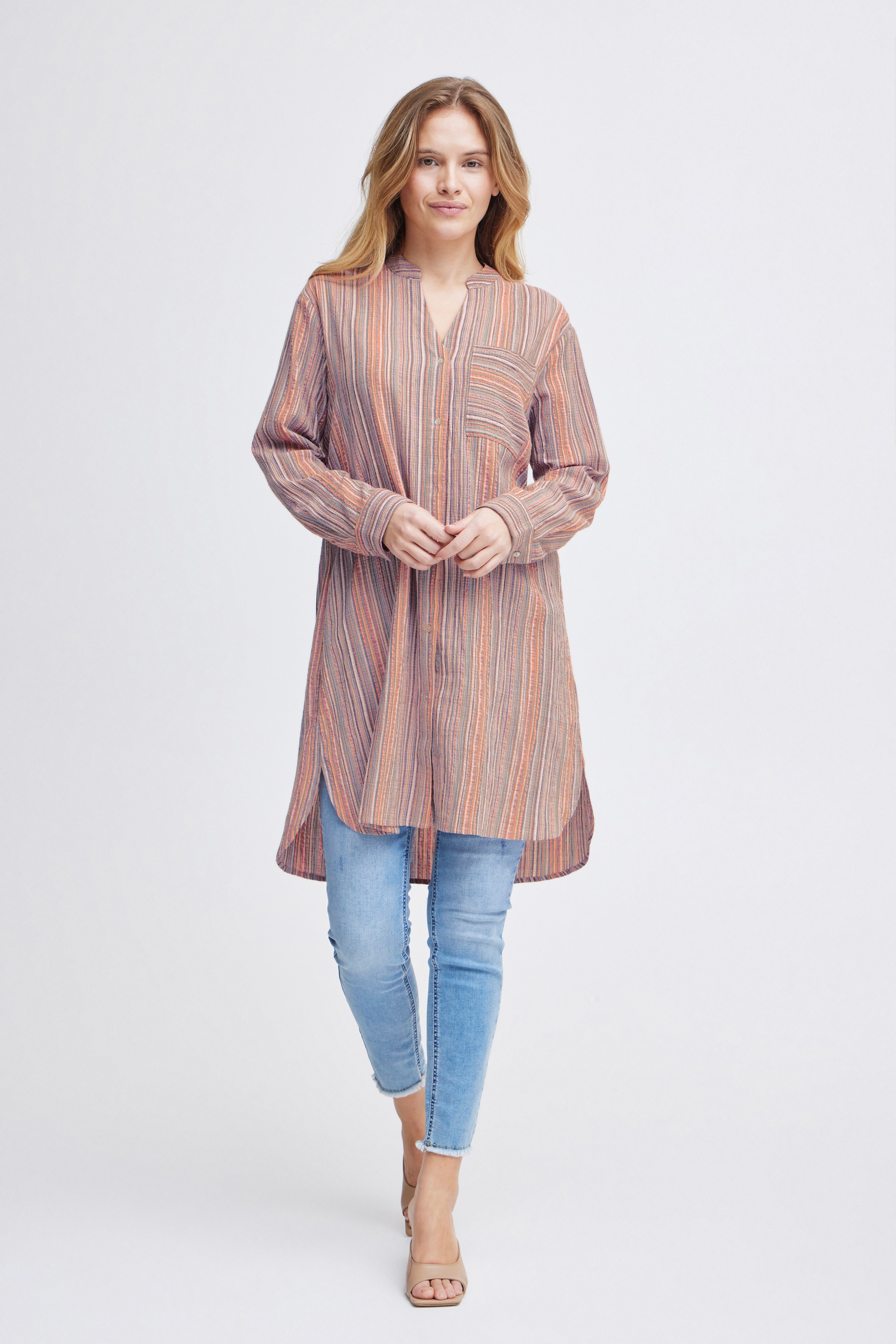 PXSHELLY Skjorte LOOKBOOK FRONT 50208555-203909