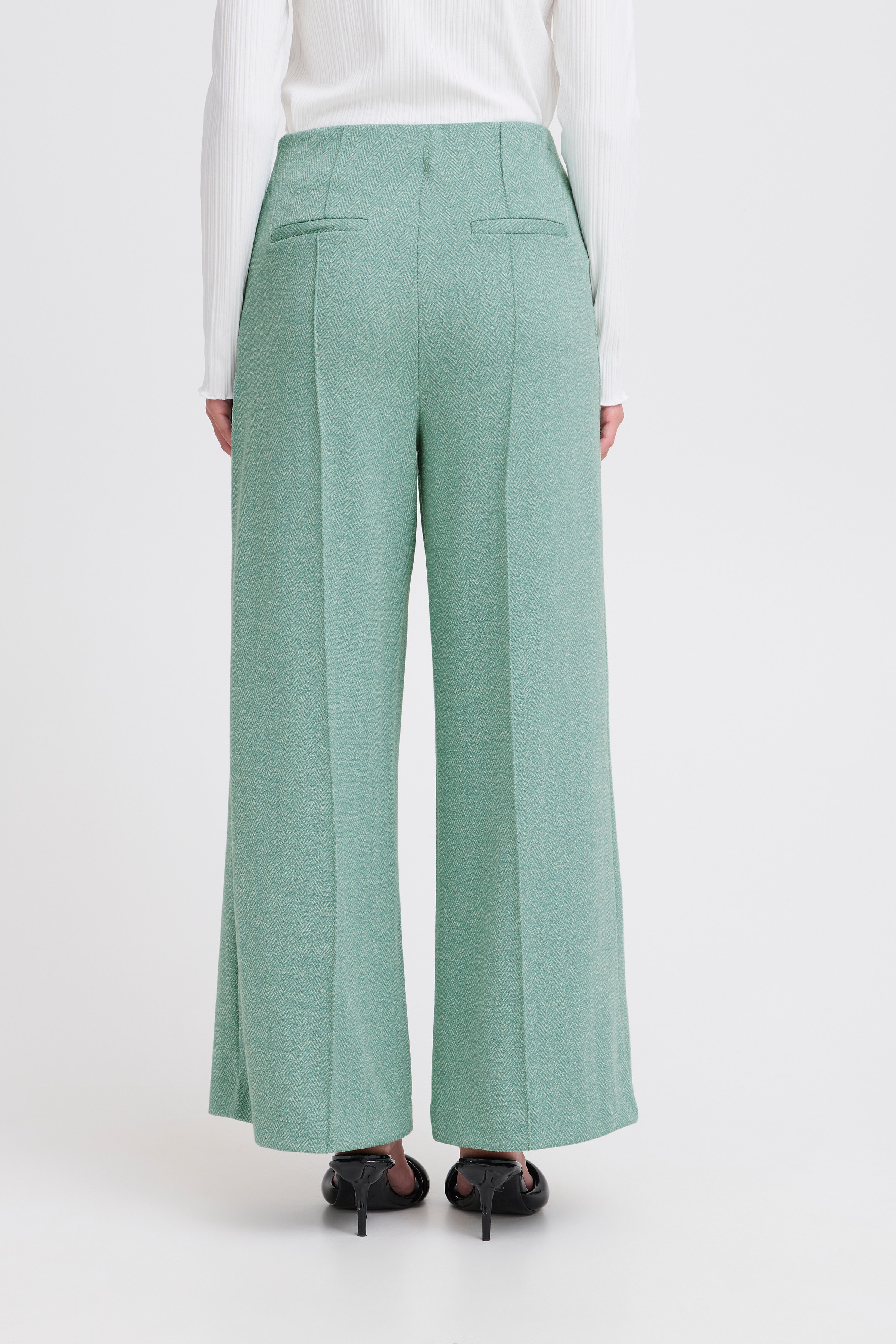 IHKATE JACQUARD Bukser LOOKBOOK BACK 20121602-204260