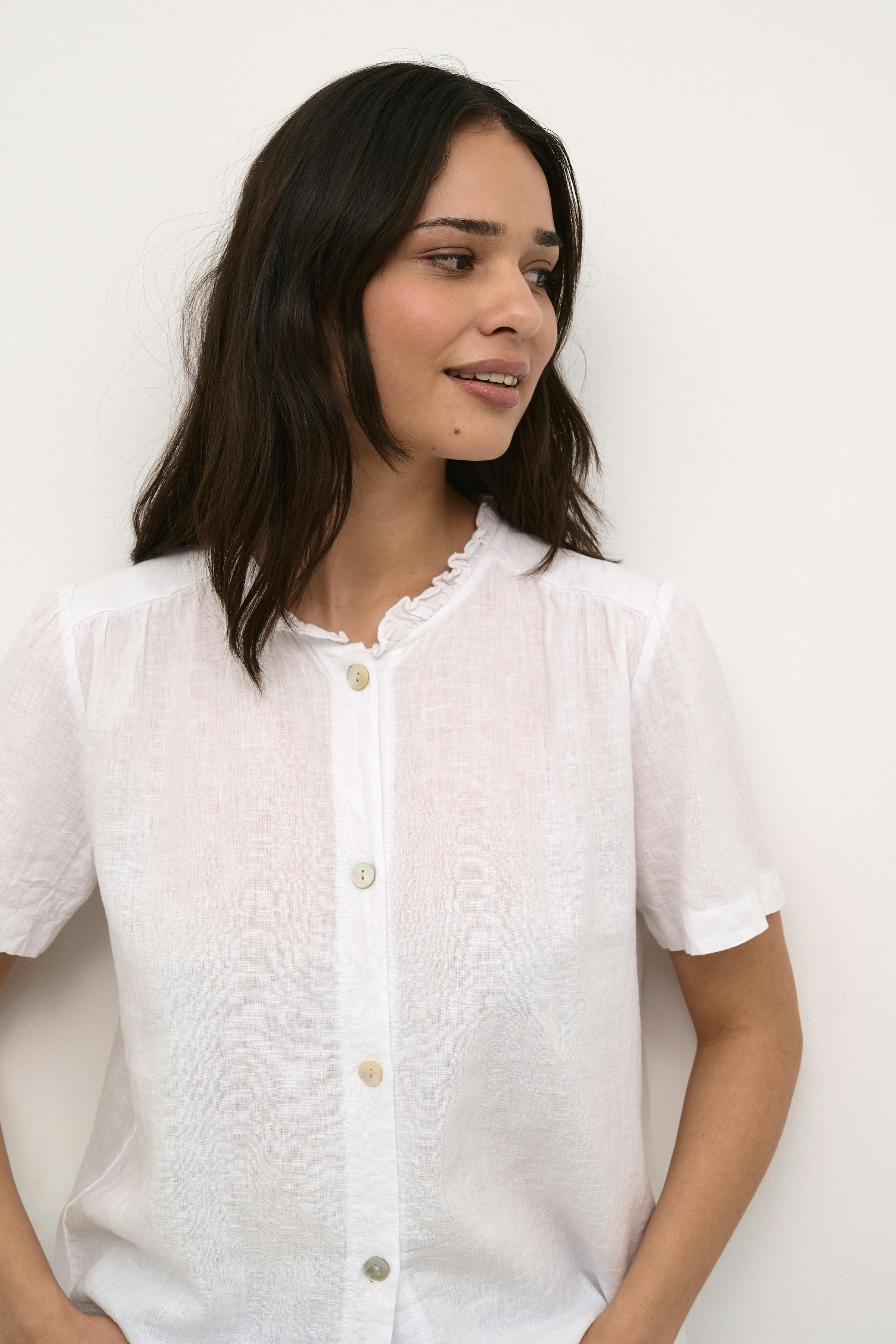 CRMellis Blouse en lin LOOKBOOK DETAIL 10613194-110602