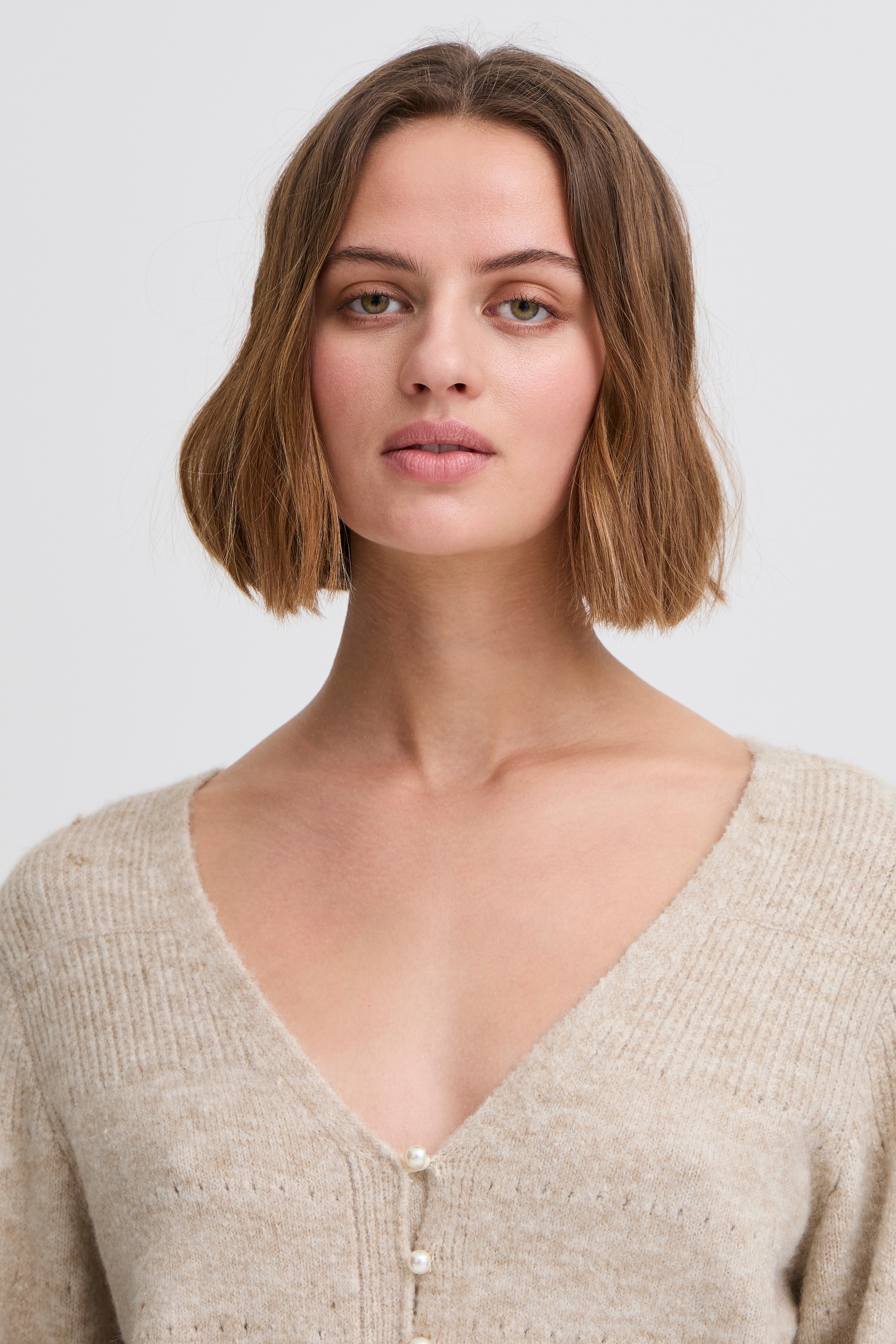 IHBANISE Strikket cardigan LOOKBOOK DETAIL 20122586-1304011