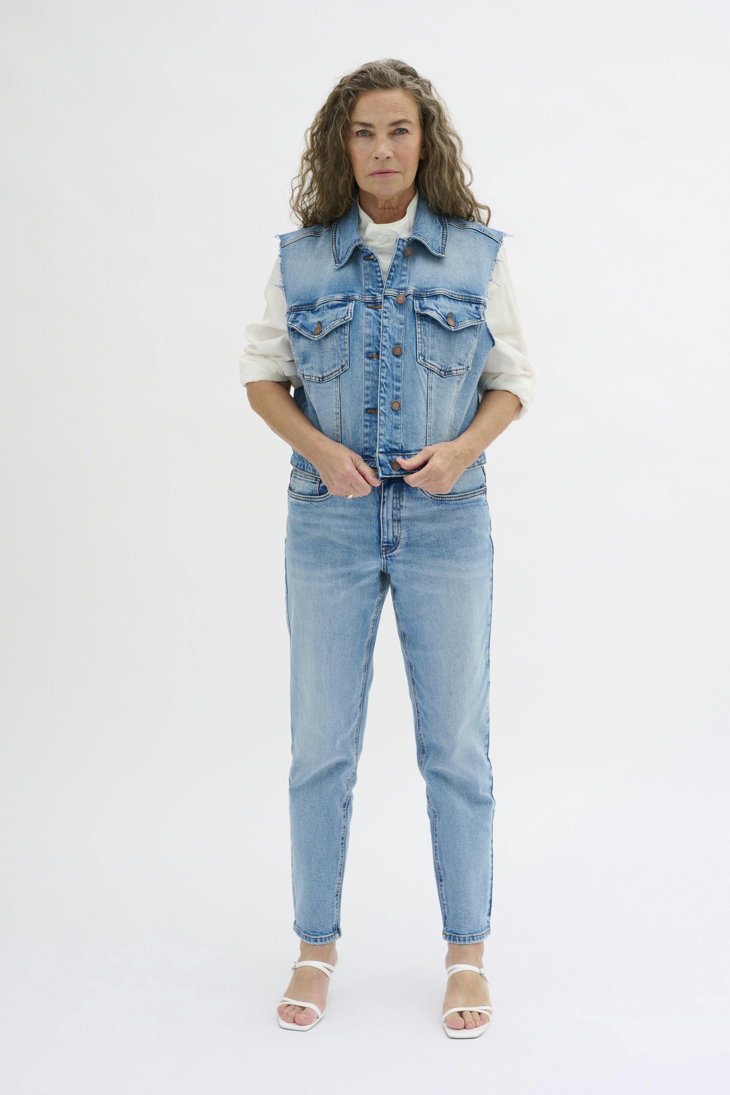 DangoMW Denim Weste LOOKBOOK FRONT 10704668-100046