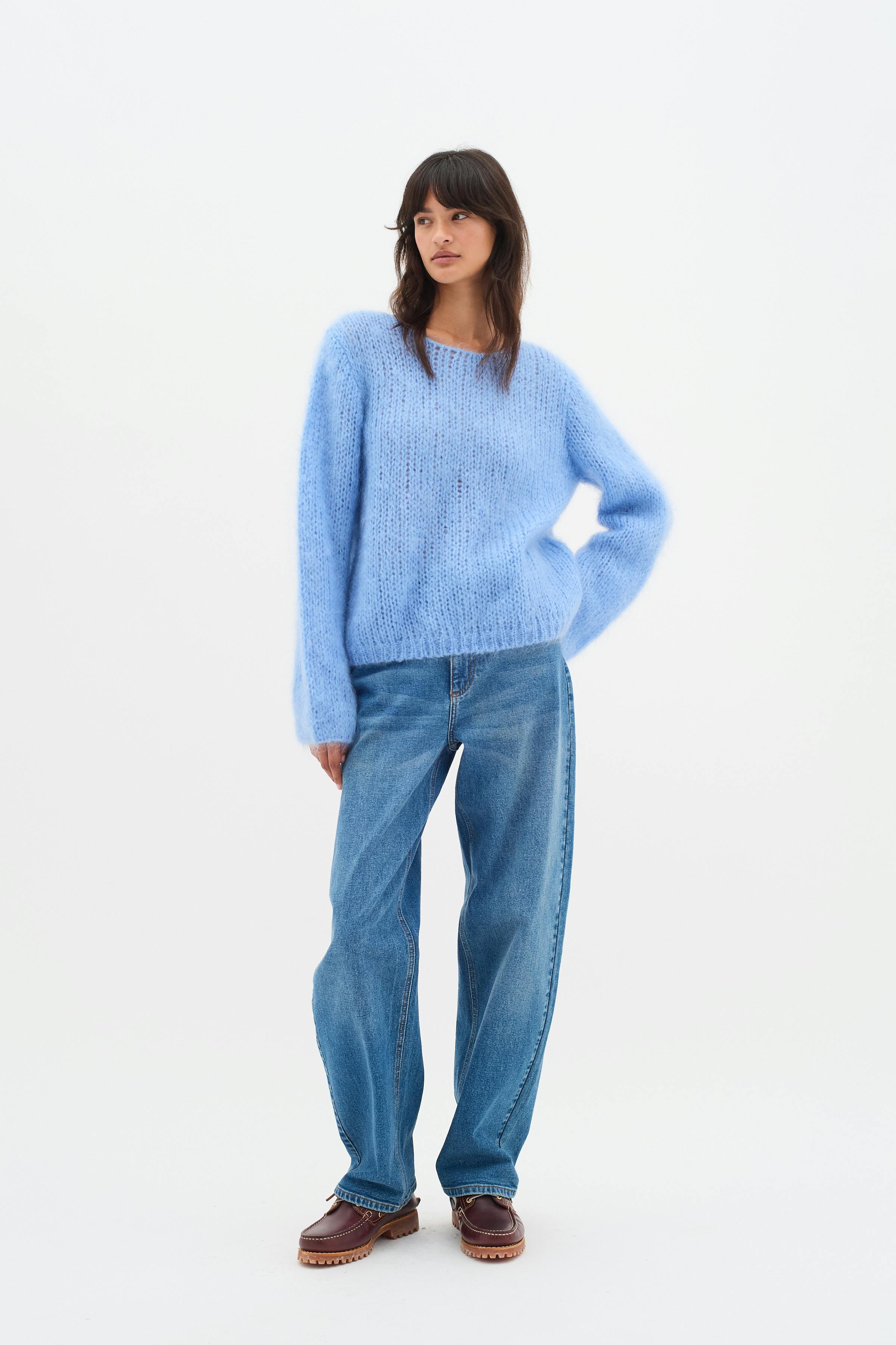 JetraIW Mohair Pullover LOOKBOOK FRONT 30109619-164020