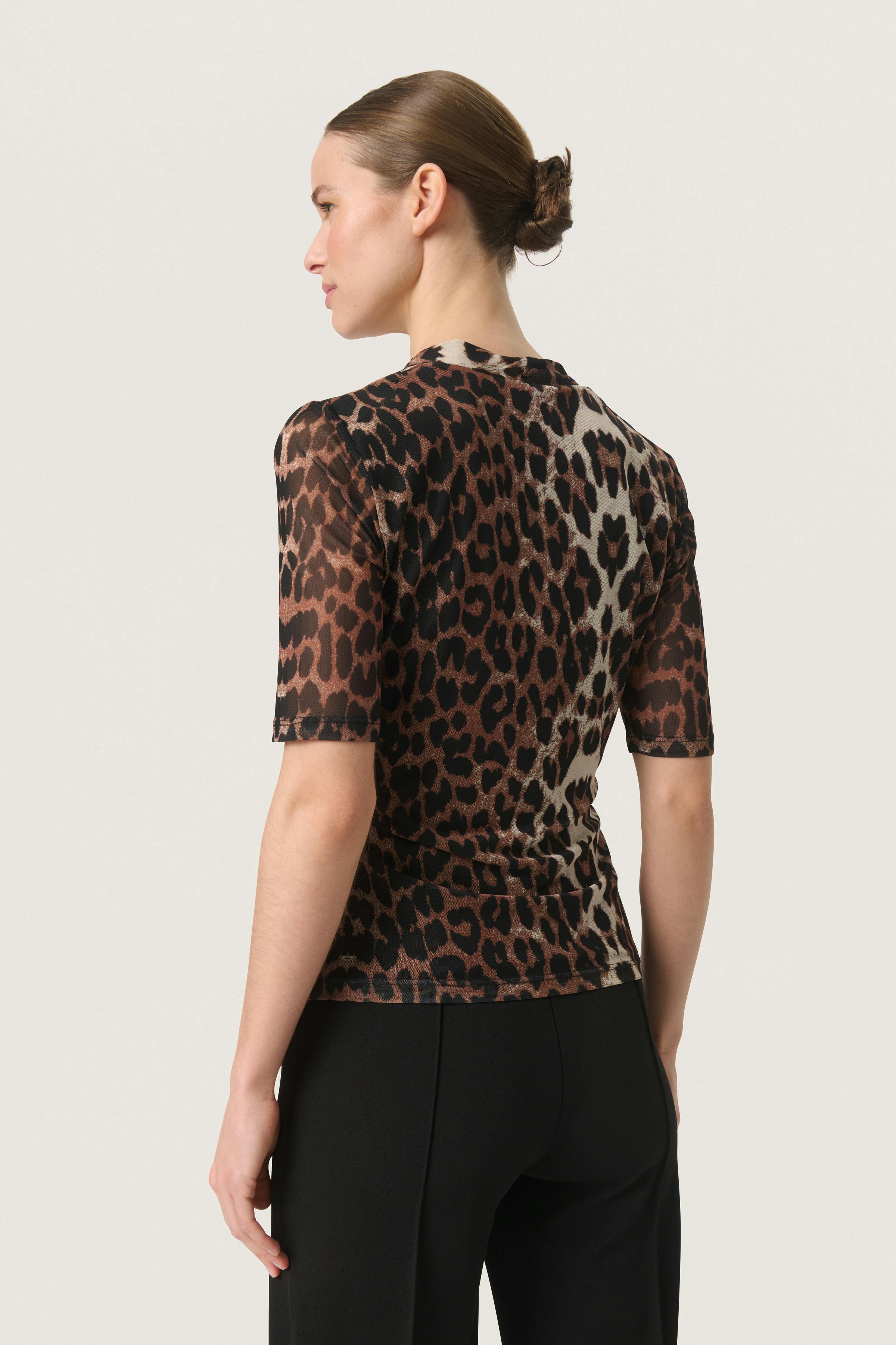 SLAldora leopard Blus LOOKBOOK BACK 30407601-303053