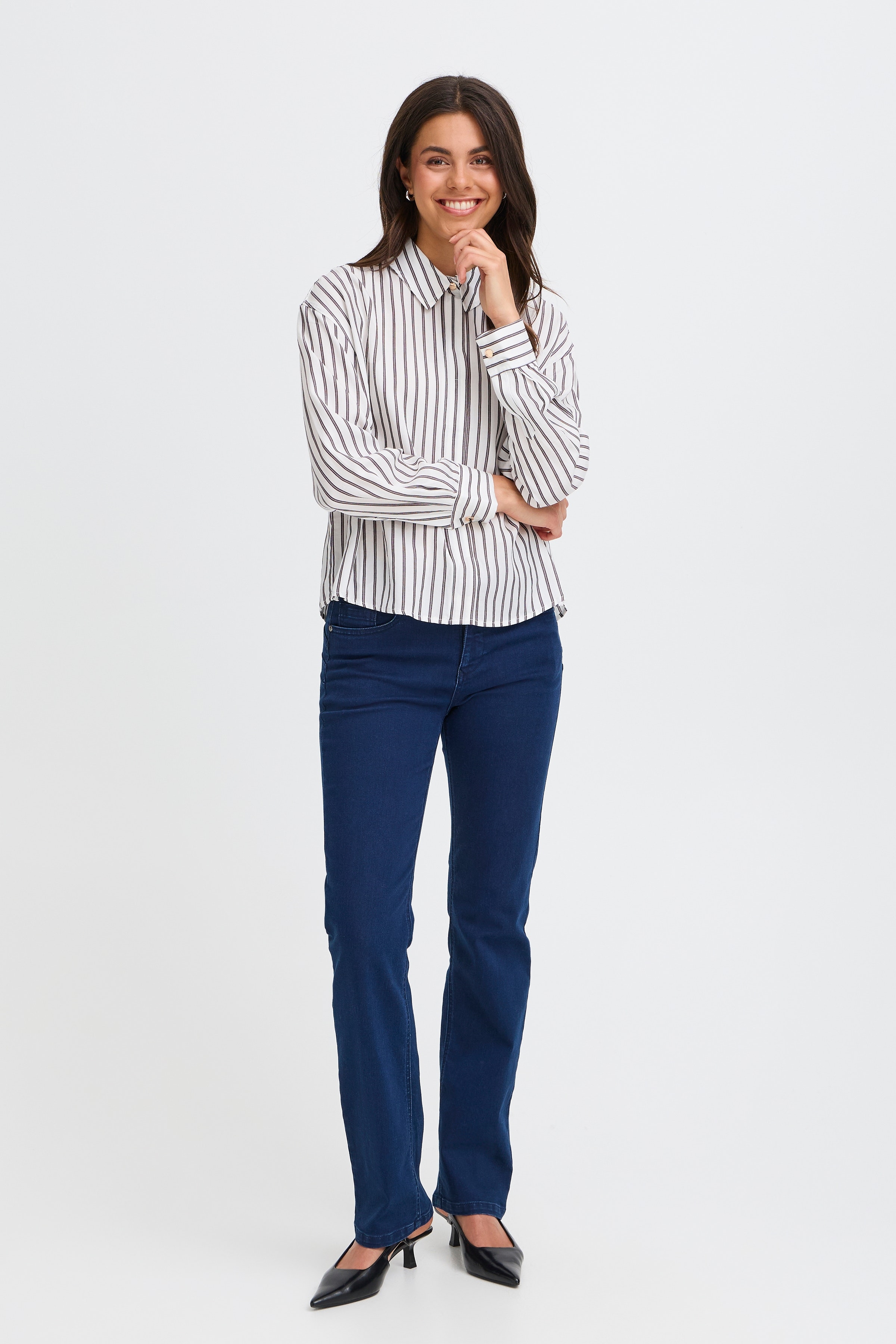 FRVIOLET Skjorte LOOKBOOK FRONT 20617097-900004931