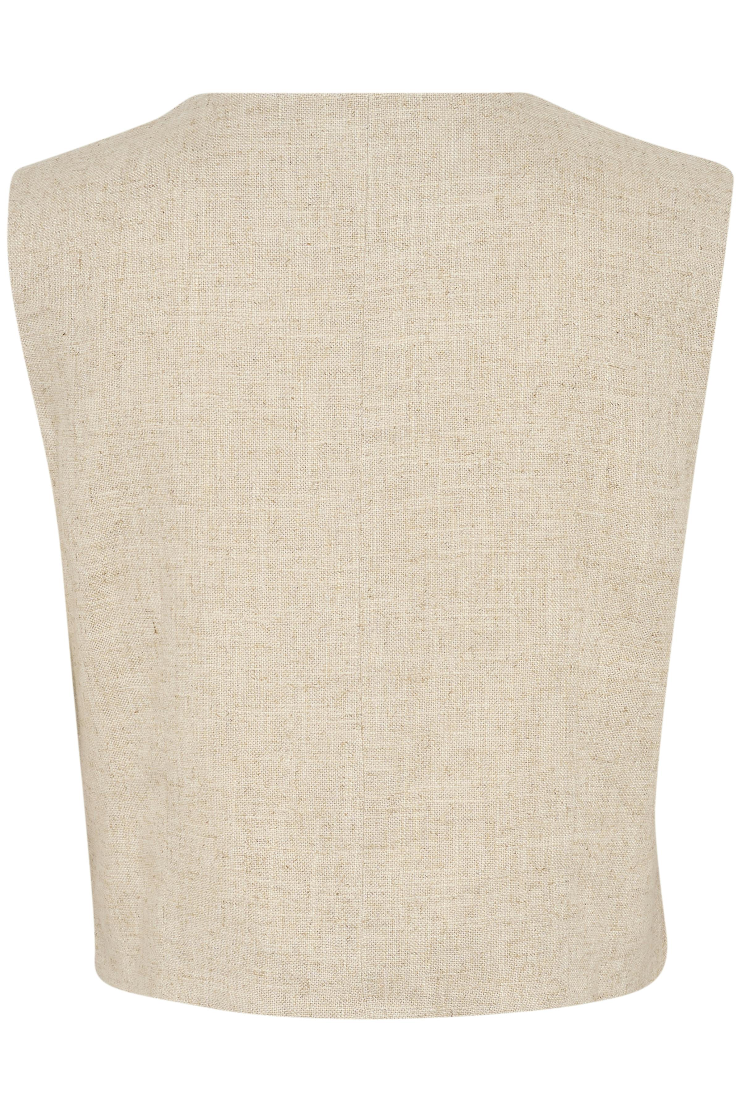 LavitaMW Linen Waistcoat PACK BACK 10704734-1304011