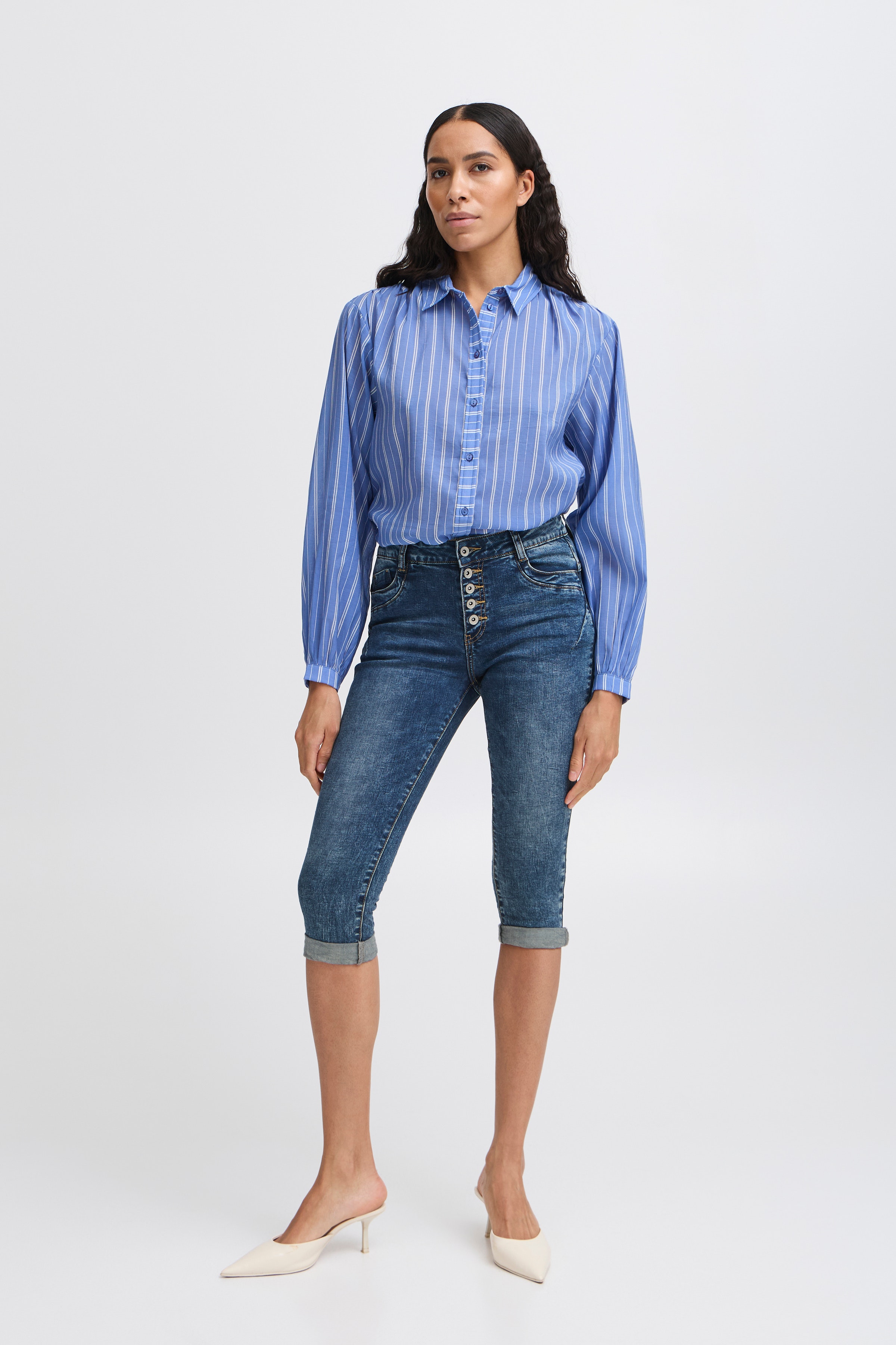 BXKAILY Capri bukser LOOKBOOK FRONT 20809303-200461