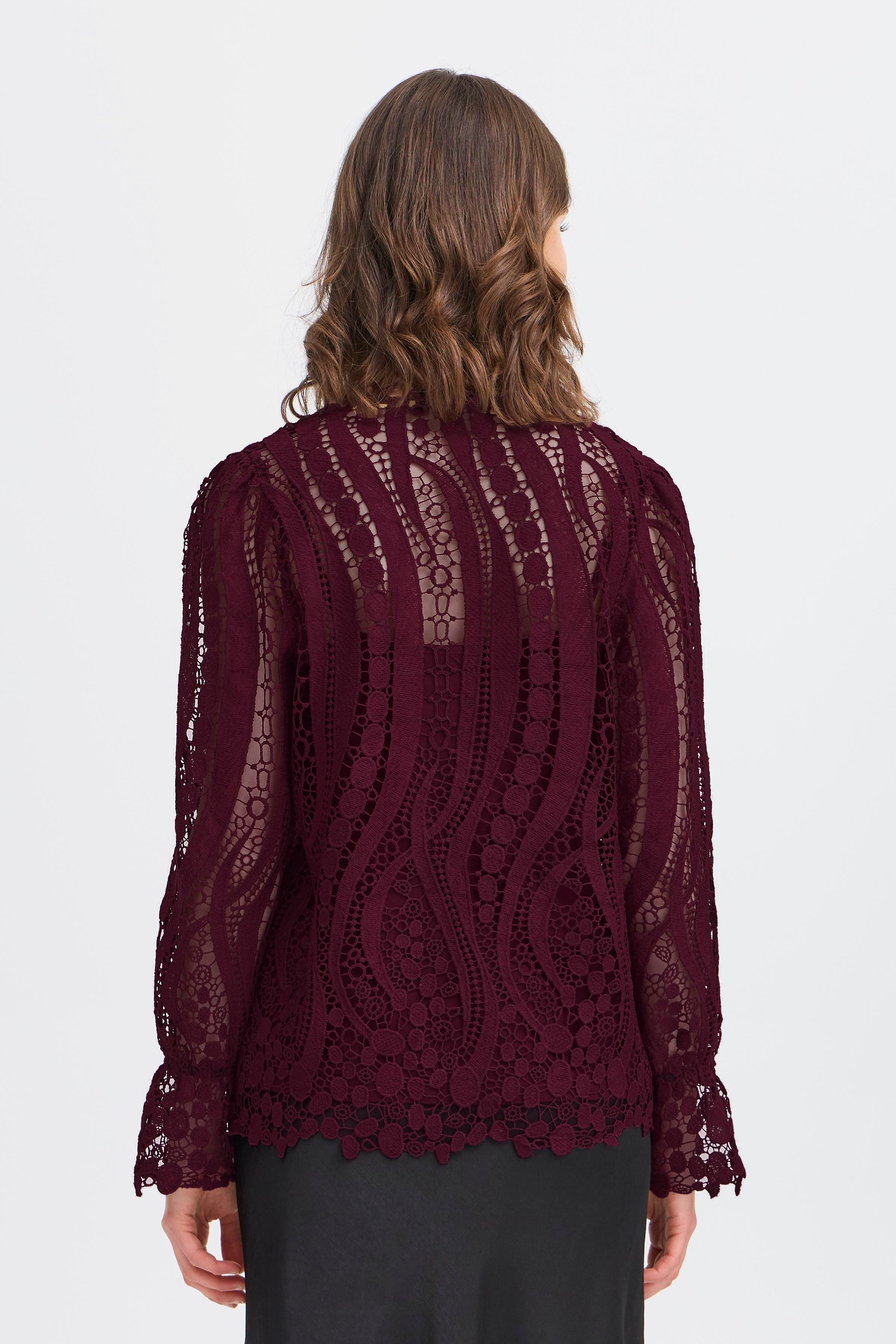 FRBELLE Bluse LOOKBOOK BACK 20617058-191619
