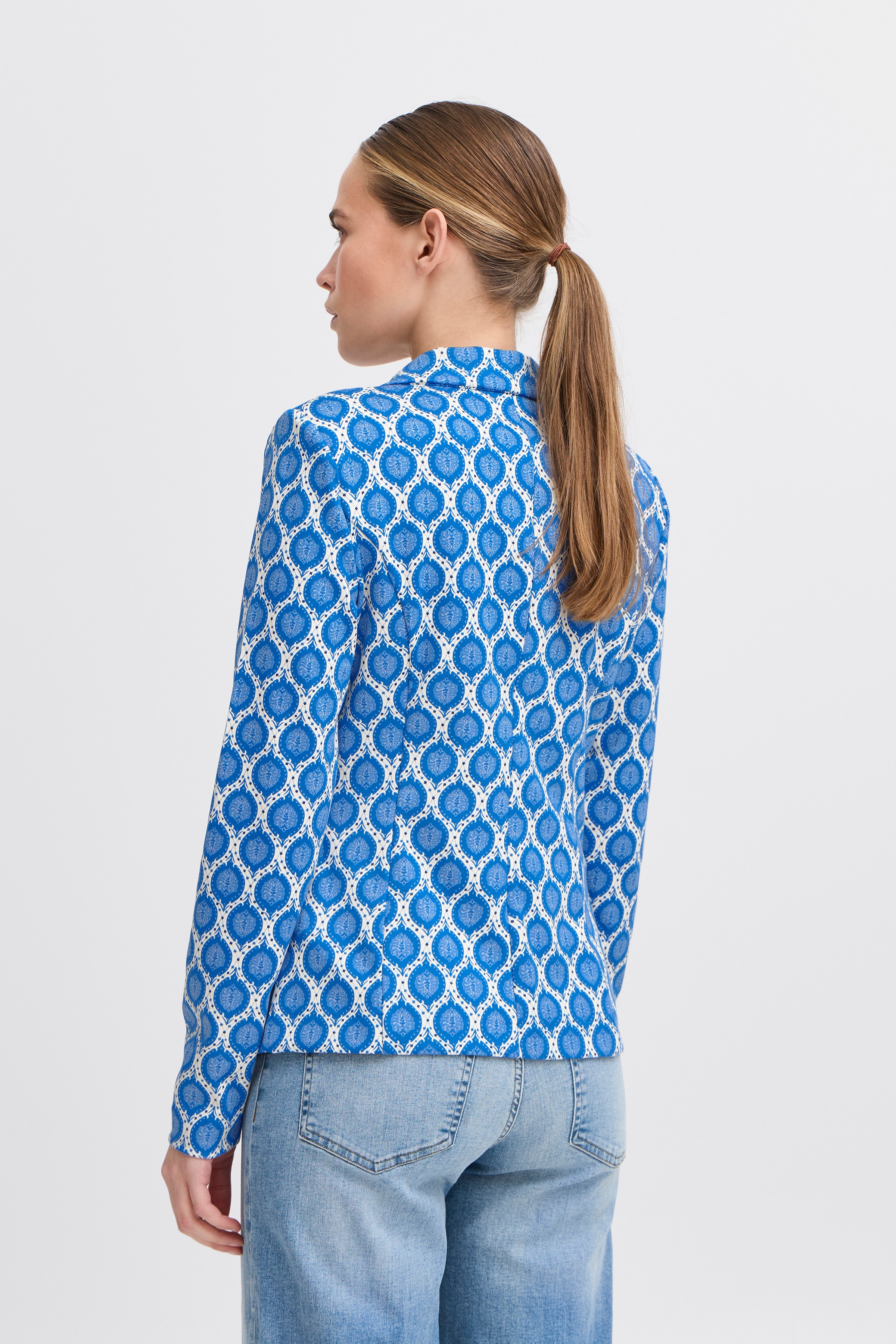 IHKATE PRINT Blazer LOOKBOOK BACK 20122488-204148