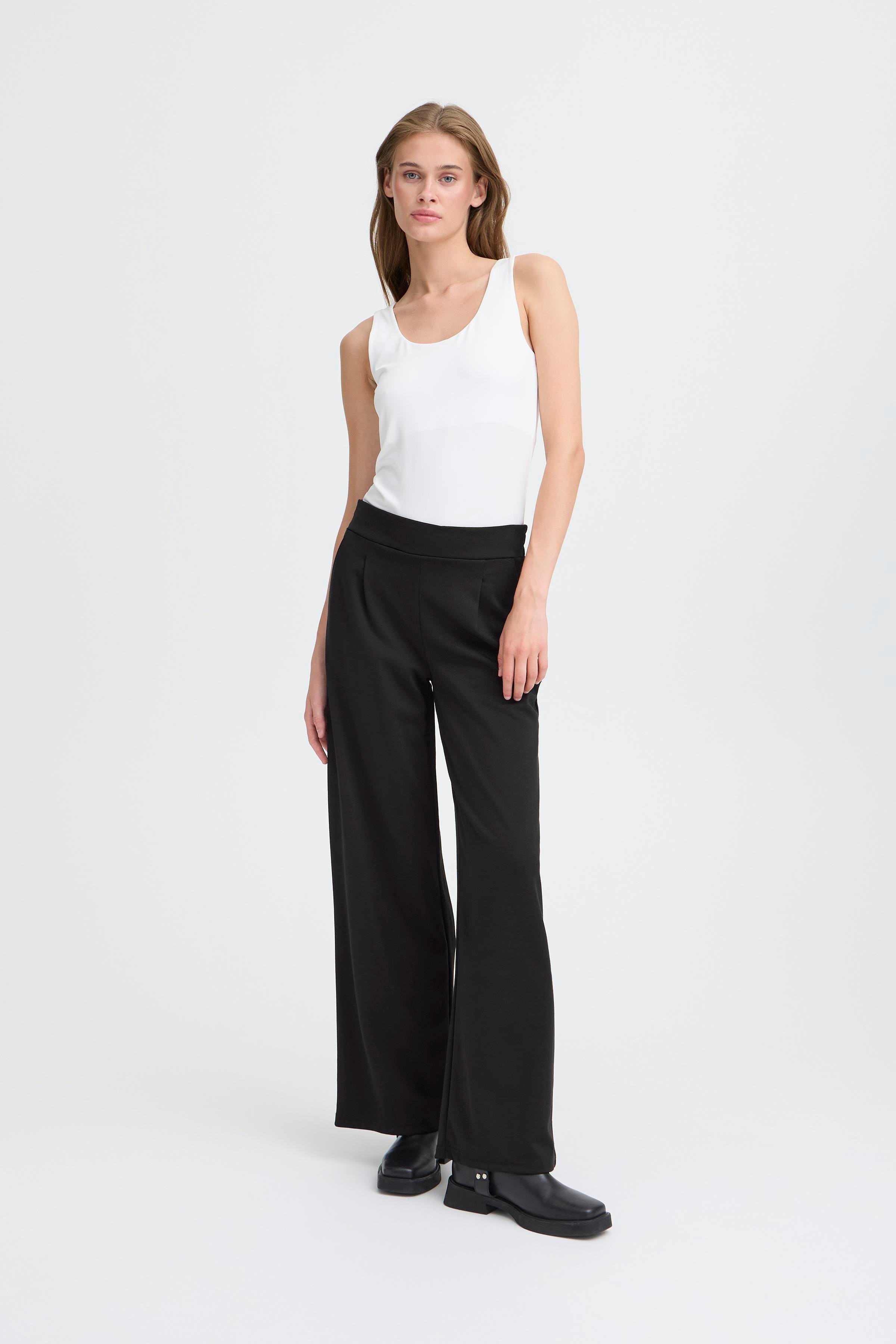 IHKATE LONG WIDE  Bukser LOOKBOOK FRONT 20118337-194008