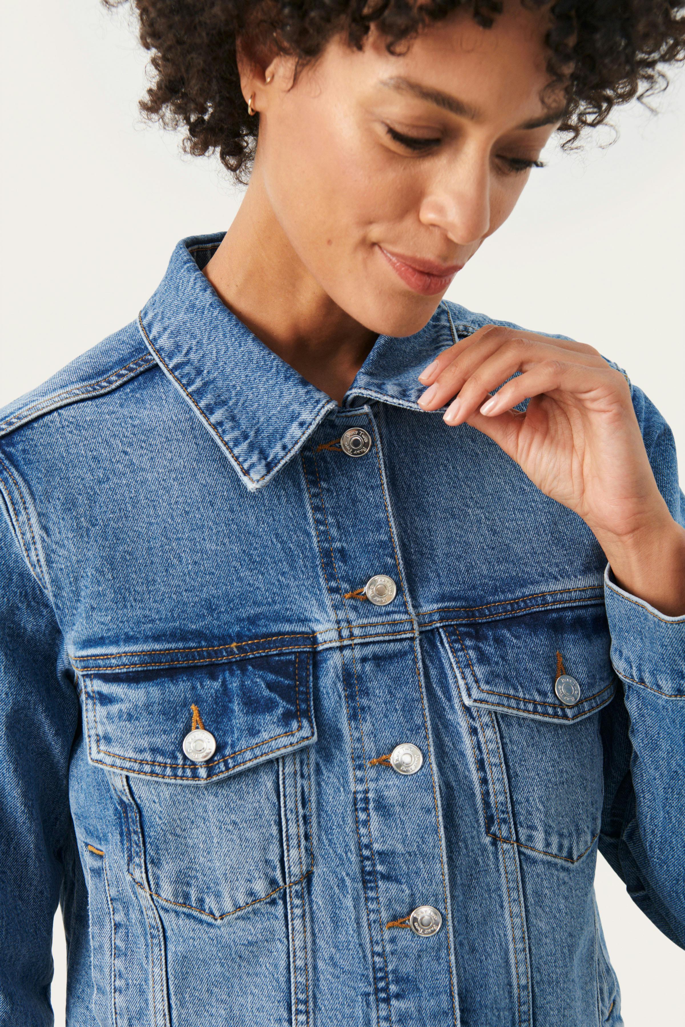 FrederikkaPW Denim jacket LOOKBOOK DETAIL 30308274-300145