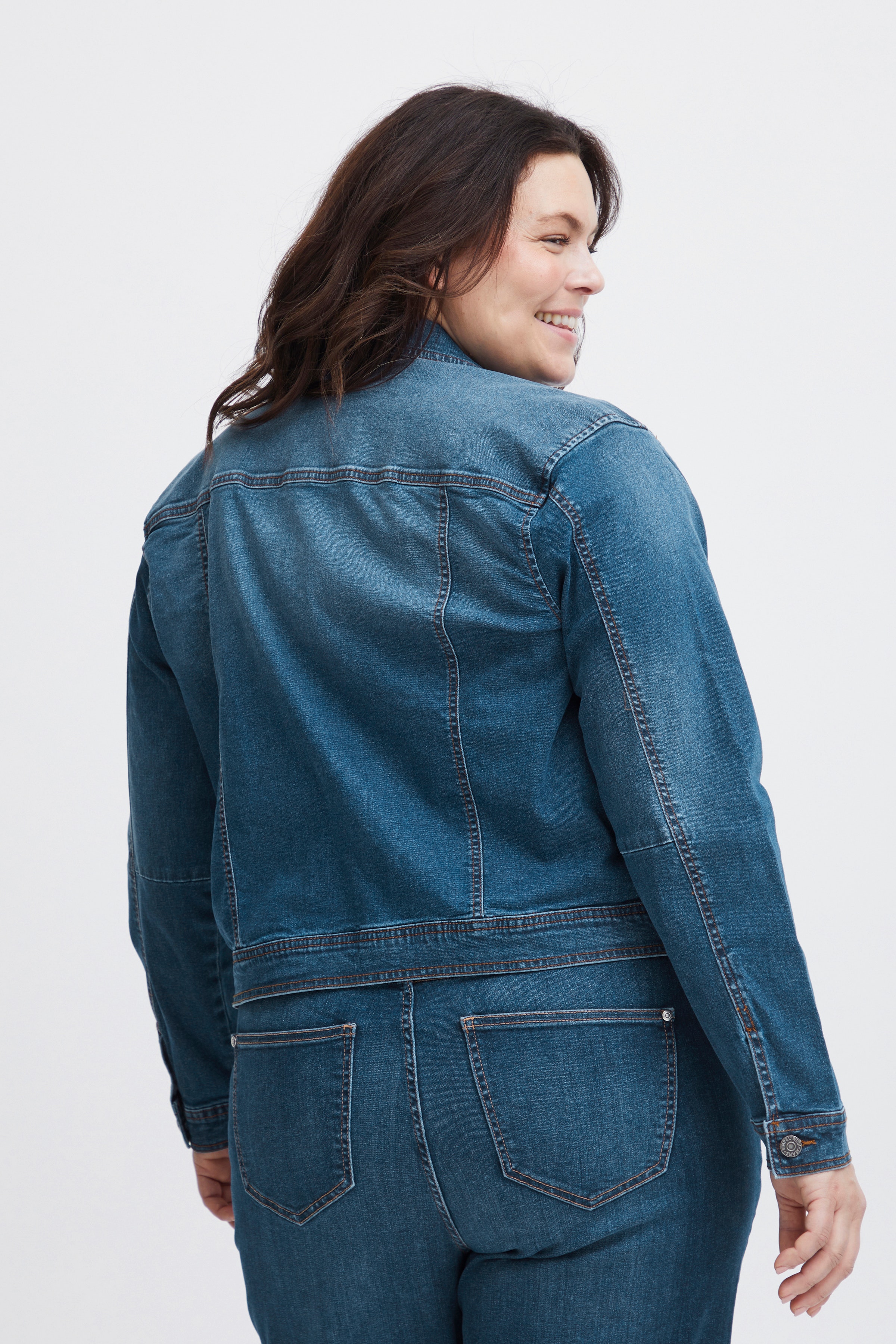 Denim jacket LOOKBOOK BACK 20614288-201425