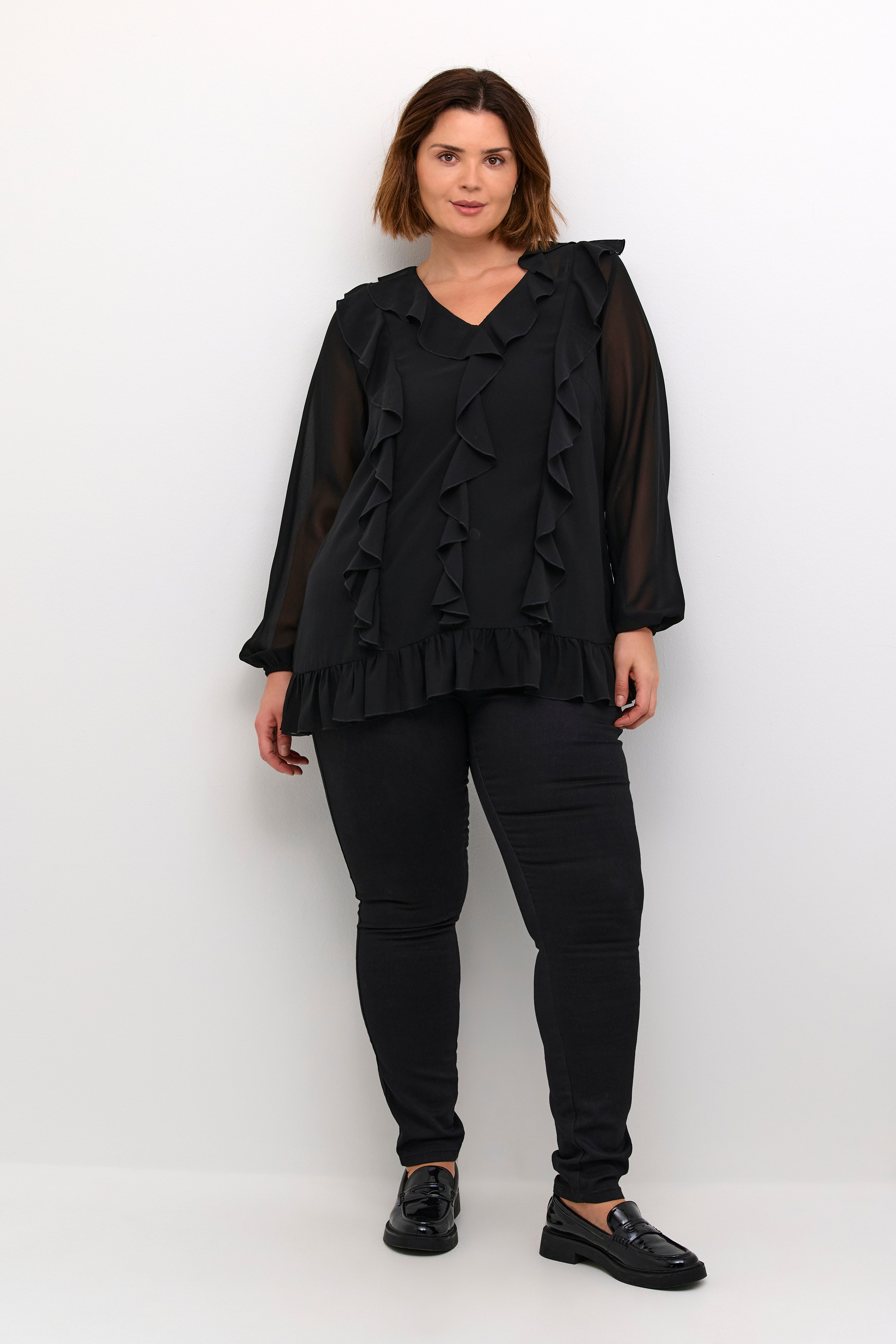 KCninni Bluse LOOKBOOK FRONT 10582799-100121