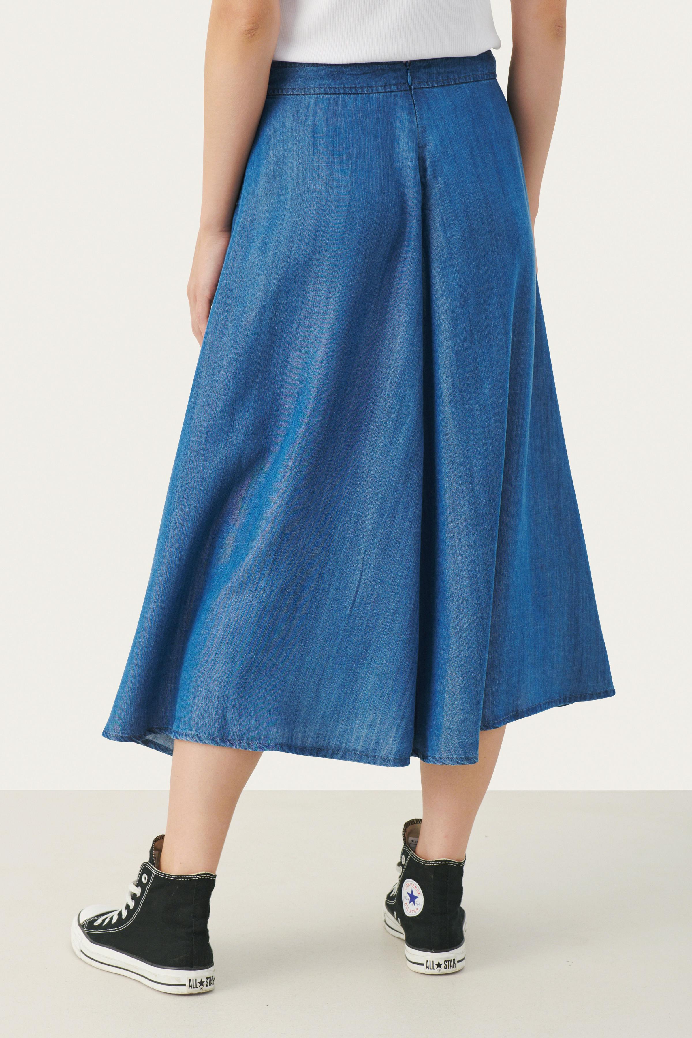 PernillePW Denim skirt LOOKBOOK FRONT 30306819-300145