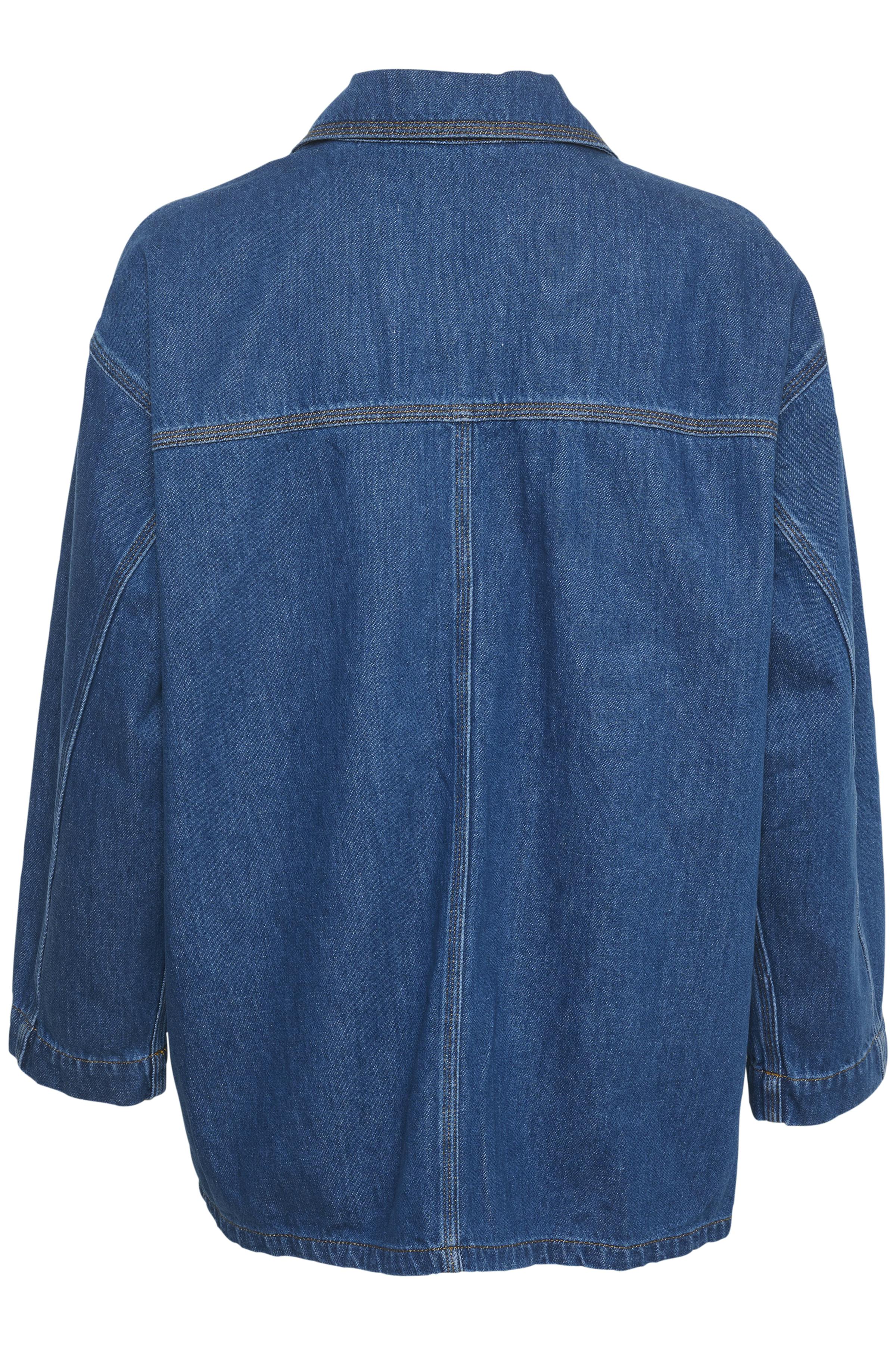 ElmiraPW Oversize denim jacket PACK BACK 30308245-300145