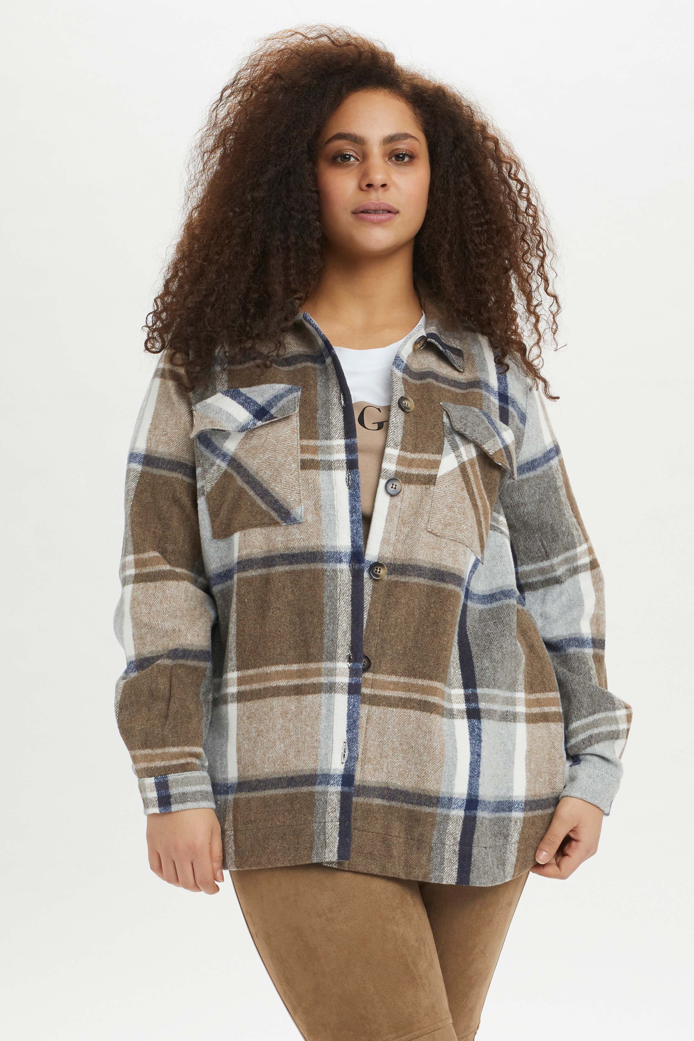 Skjortejakke LOOKBOOK FRONT 10580554-101838