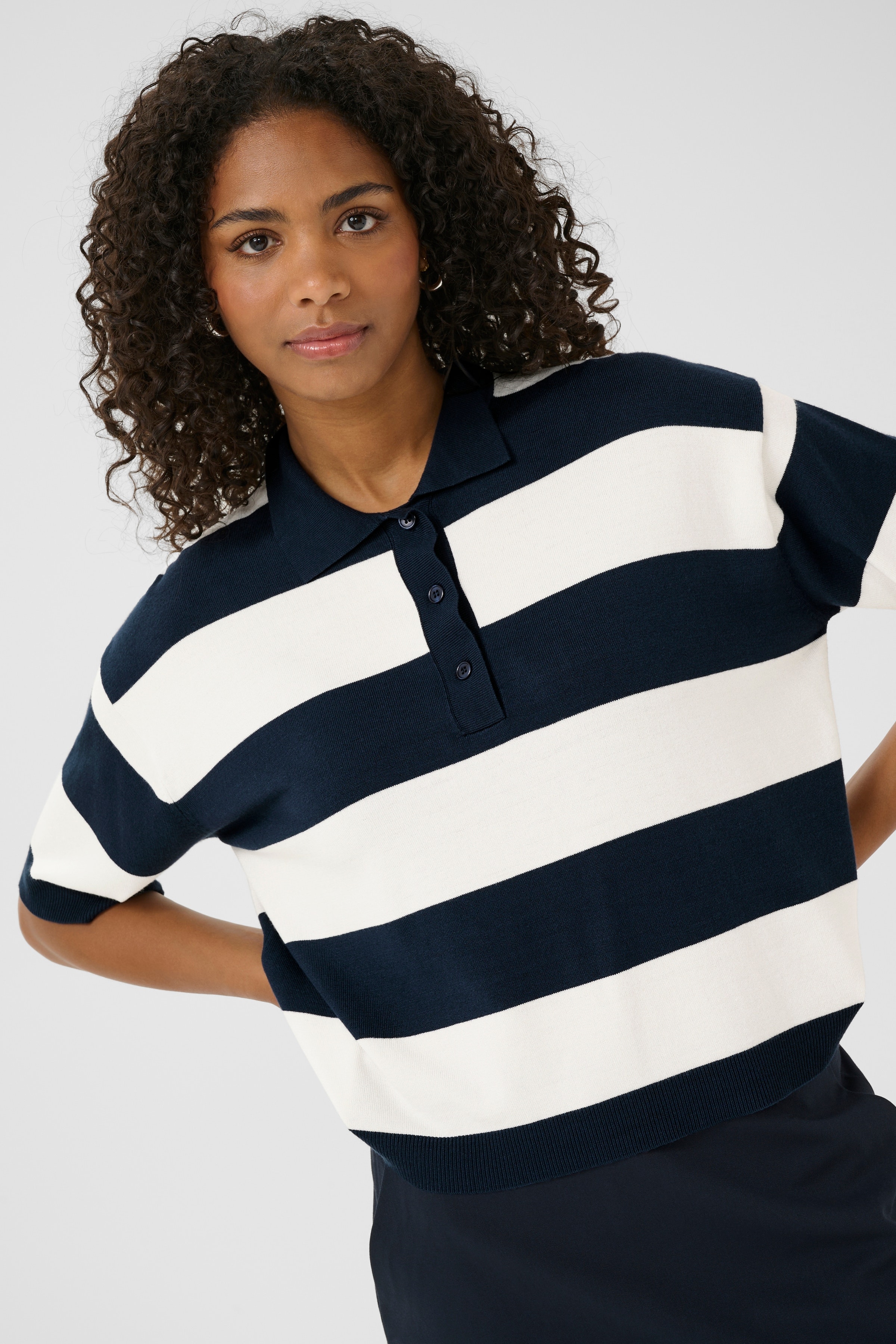KAlizza poloskjorte LOOKBOOK DETAIL 10509932-108280