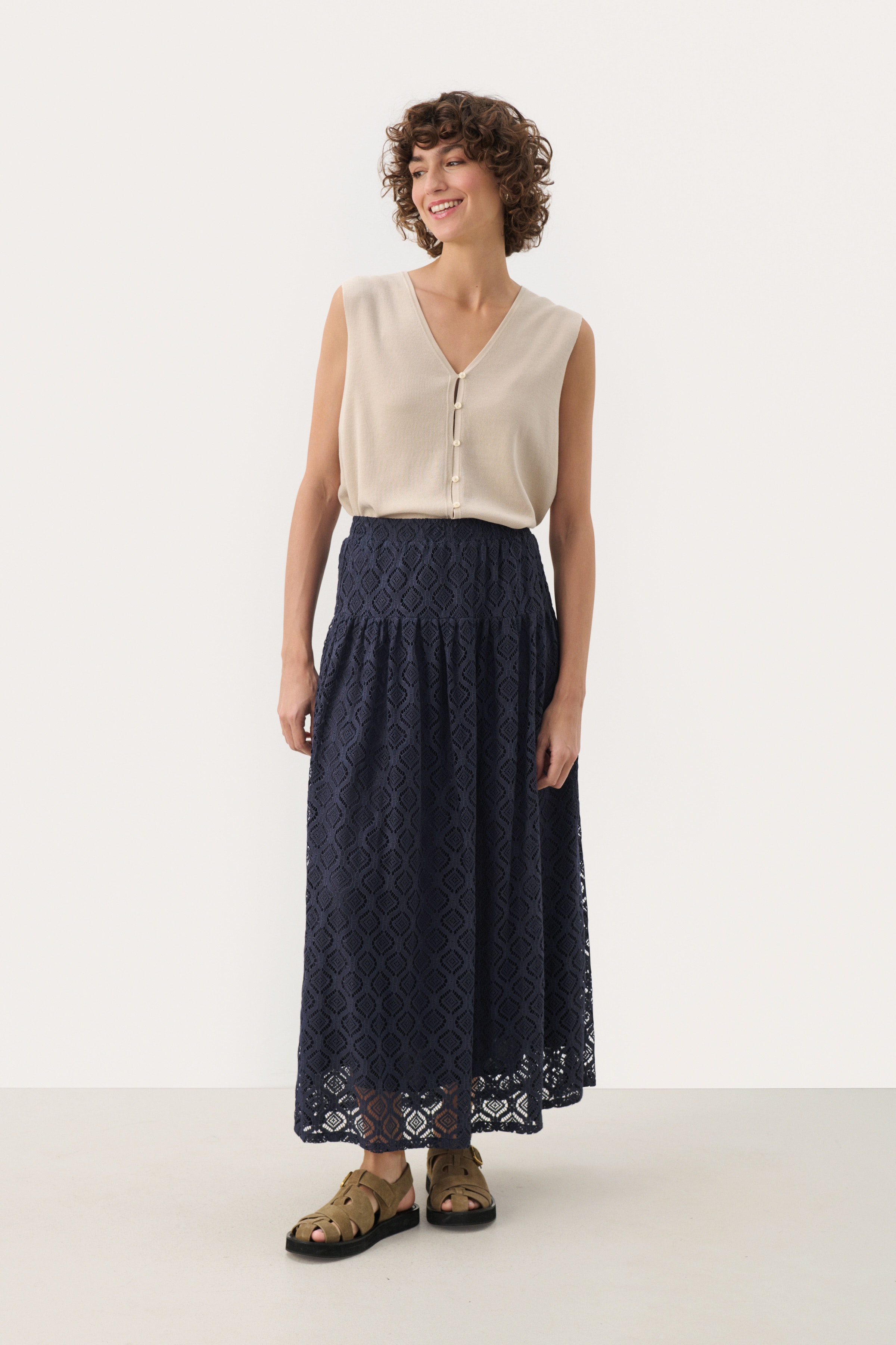 NanlinnPW Kjol LOOKBOOK FRONT 30309441-194109