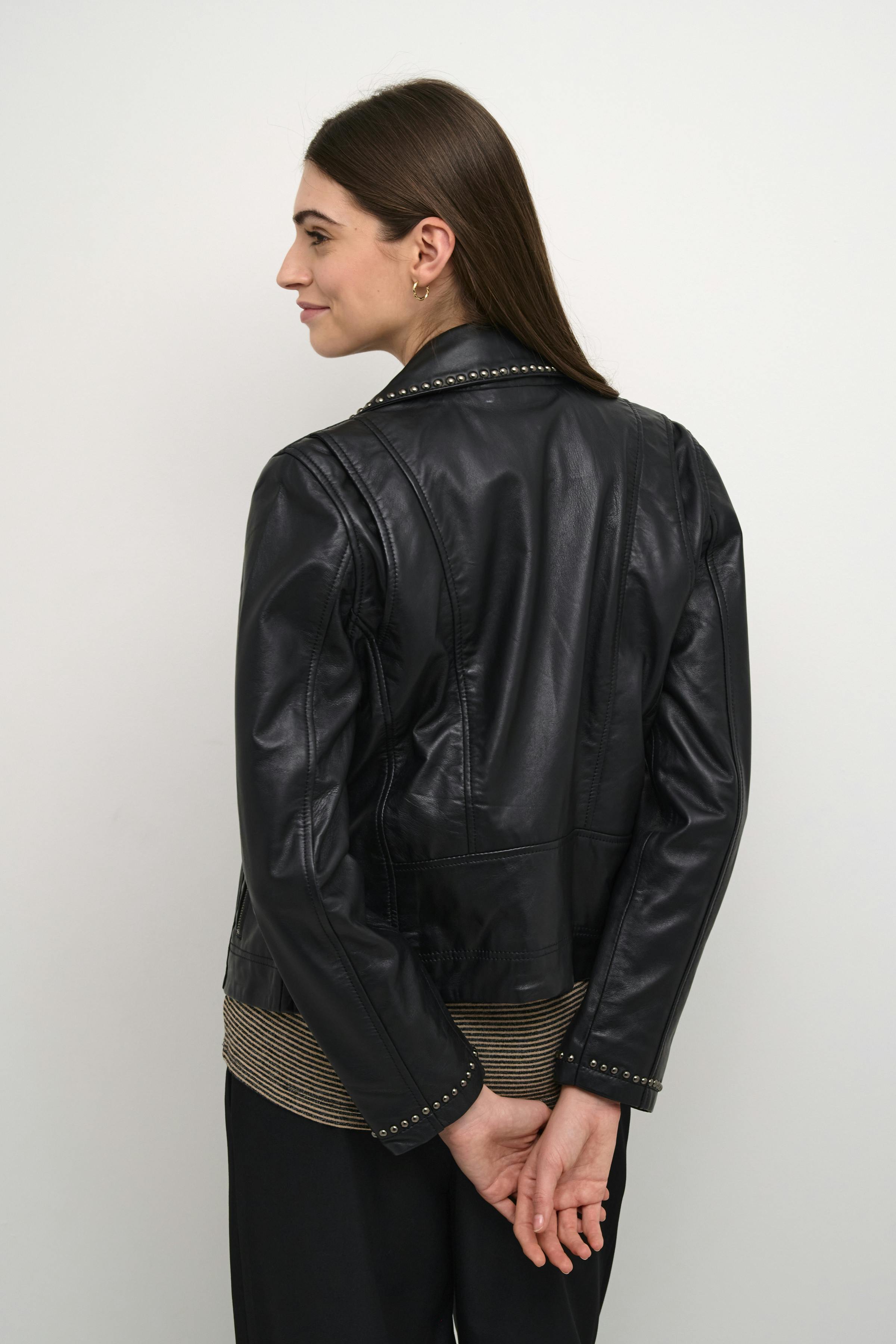 CUcanja Leather jacket LOOKBOOK BACK 50110985-500012