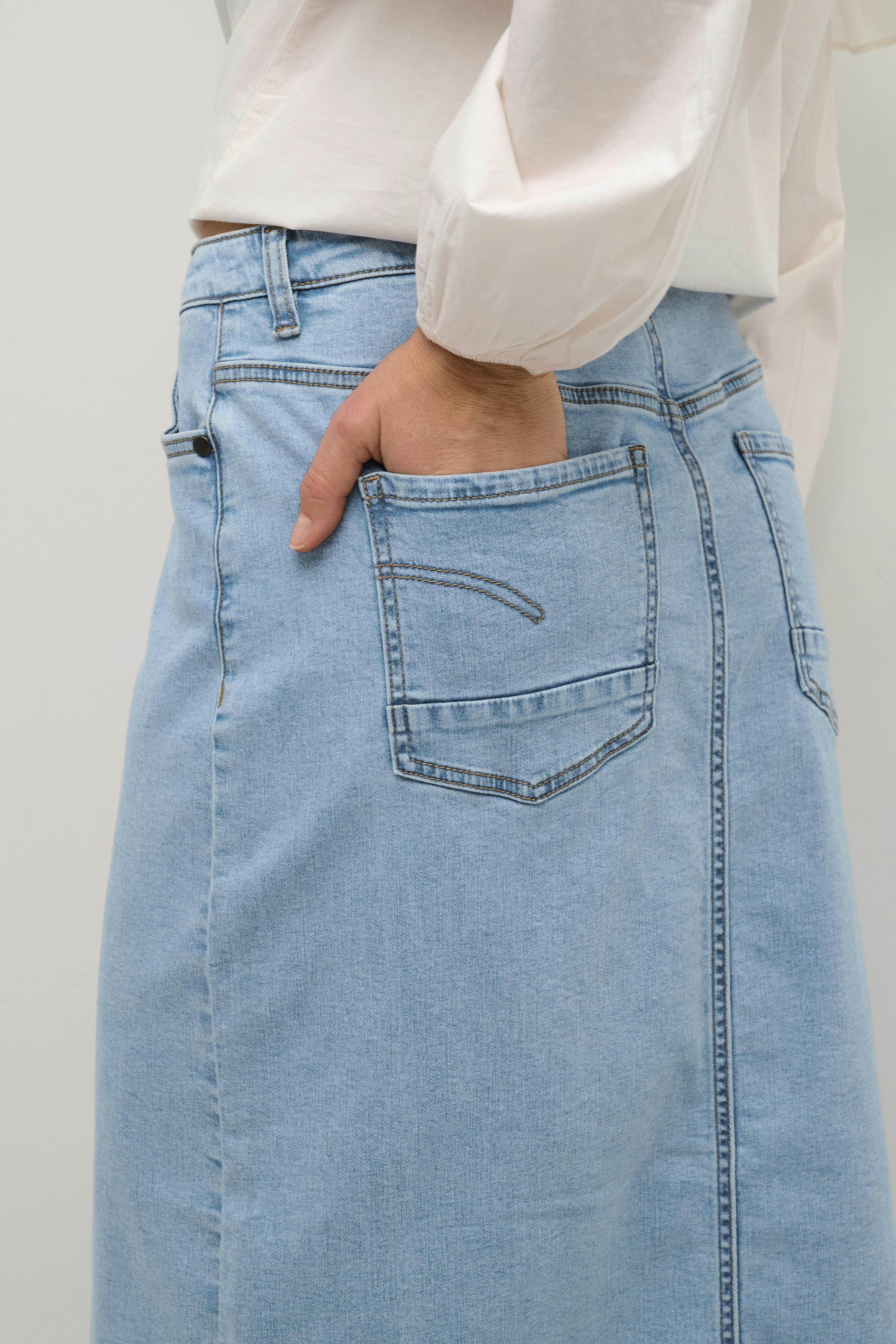 CUami Denim nederdel LOOKBOOK DETAIL 50110667-500027