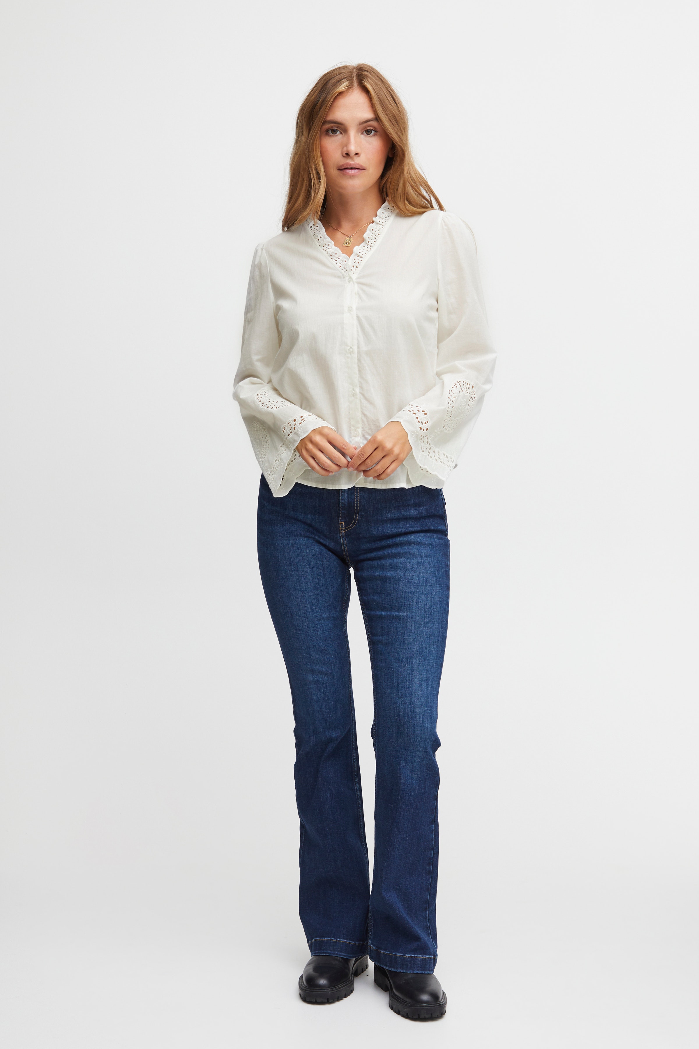 PZALIANE Skjorte LOOKBOOK FRONT 50207635-114201