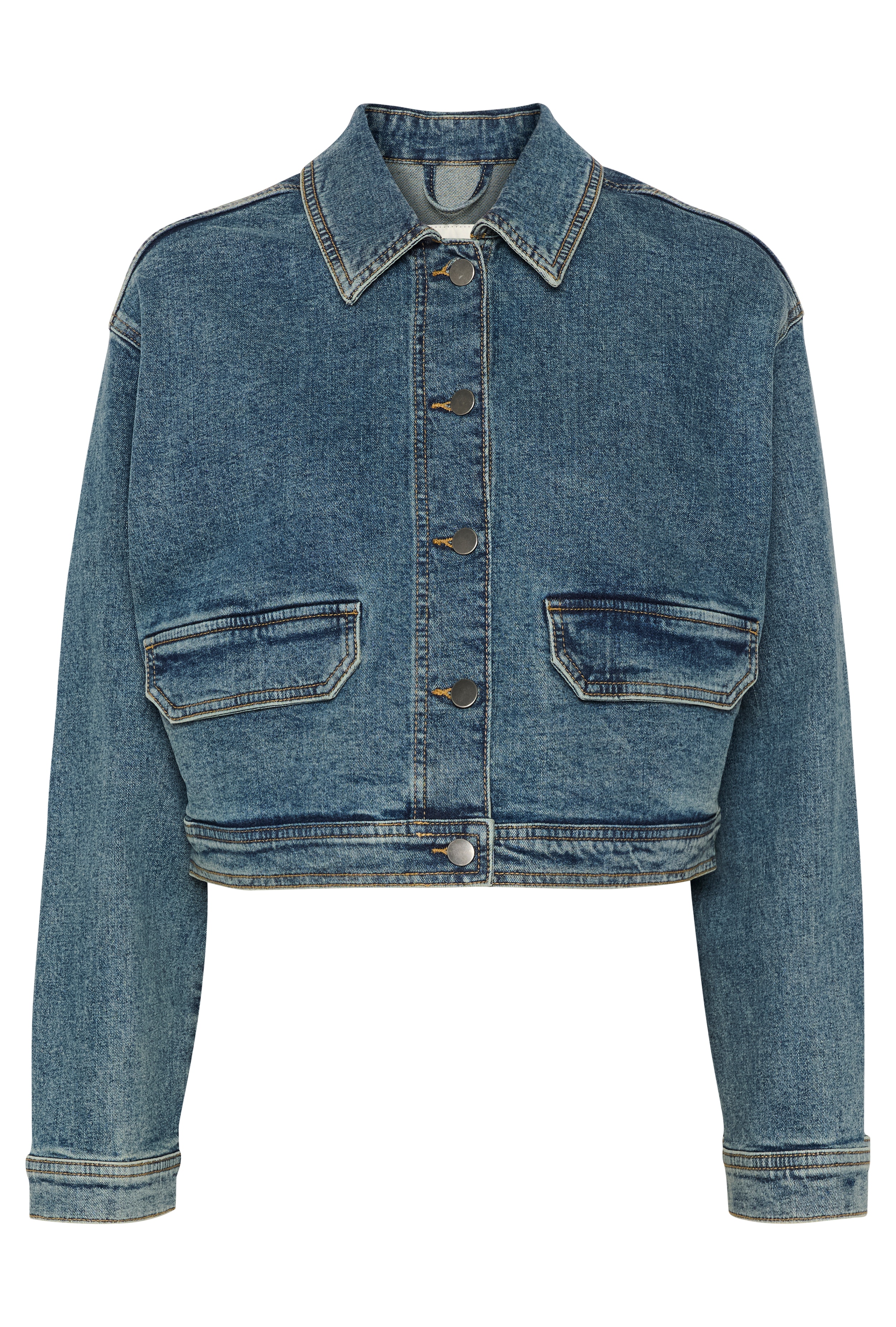 KAdana Casual Denim Jakke PACK FRONT 10508124-100166