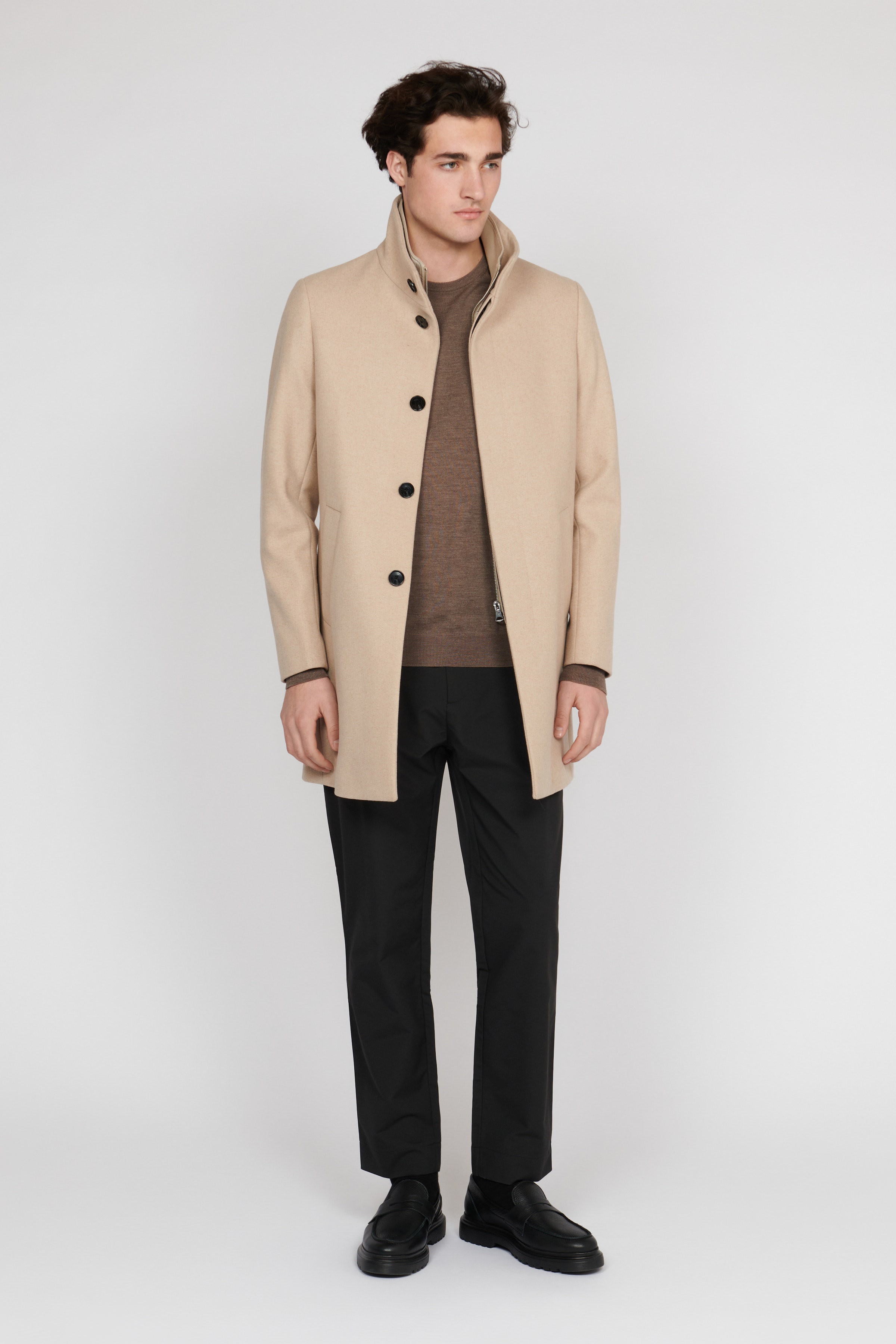 Harvey Wool Coat LOOKBOOK FRONT 30203845-161105