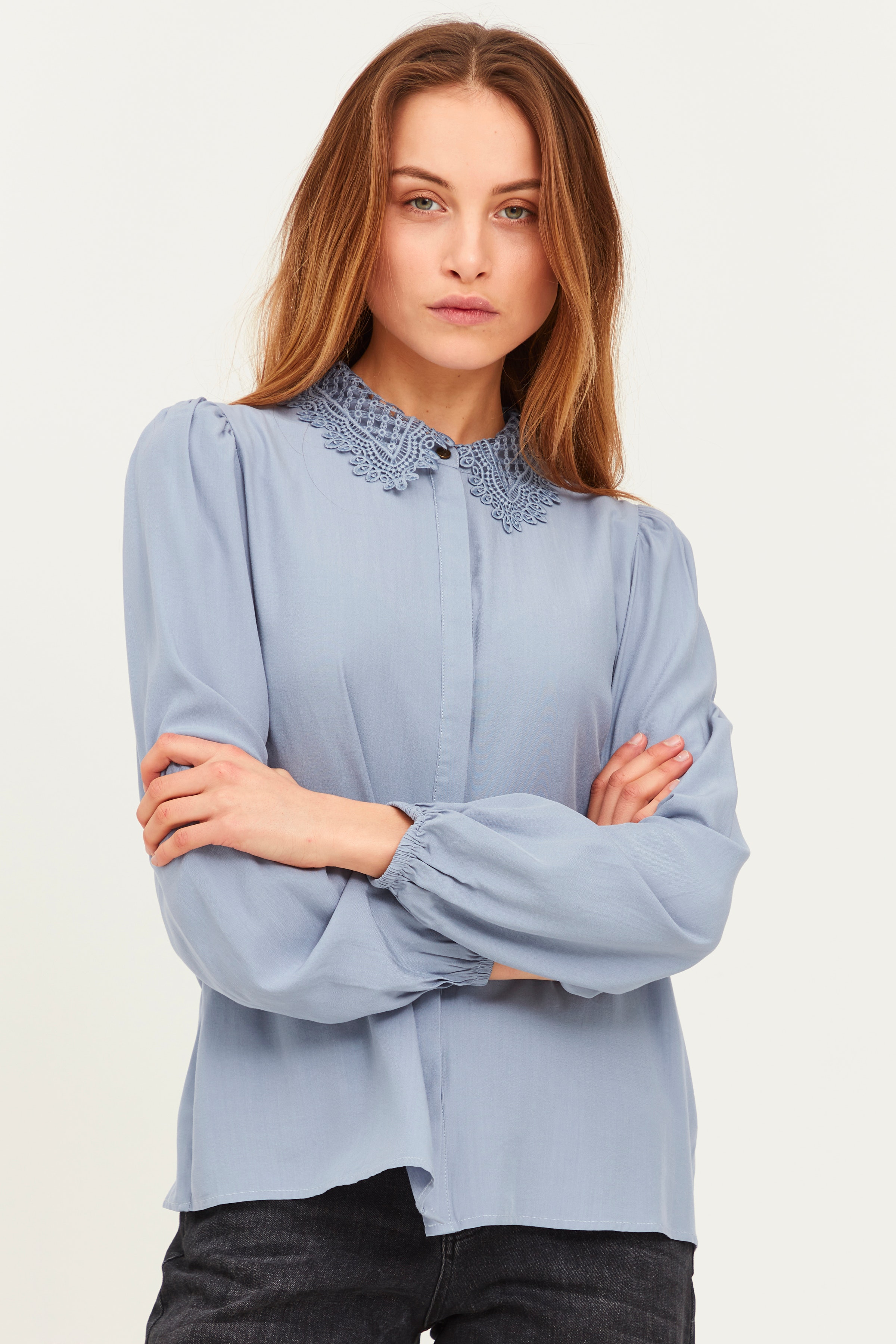 Långärmad skjorta LOOKBOOK FRONT 50206196-164013