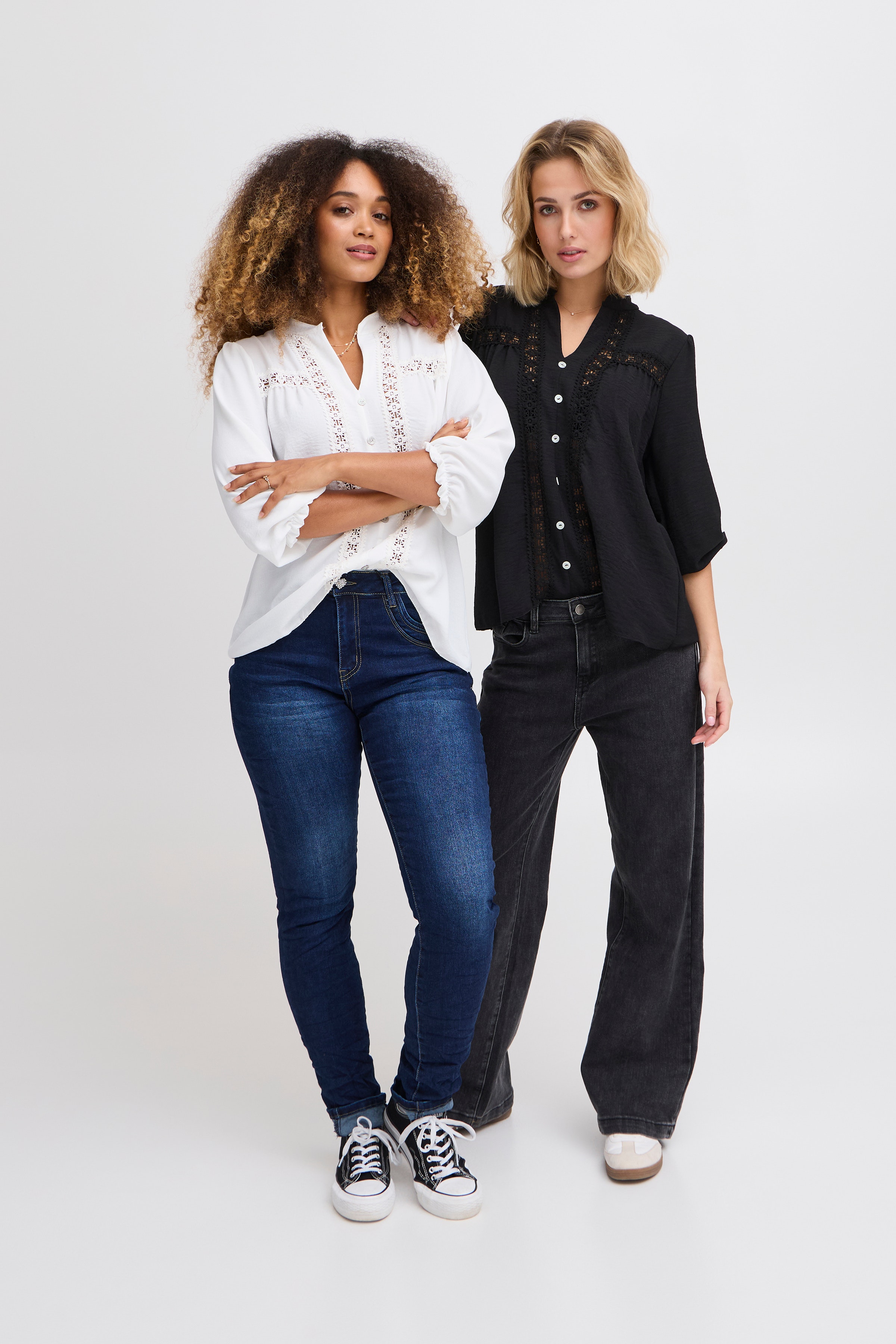 SBGENIA Bluse LOOKBOOK FRONT 22100867-190303