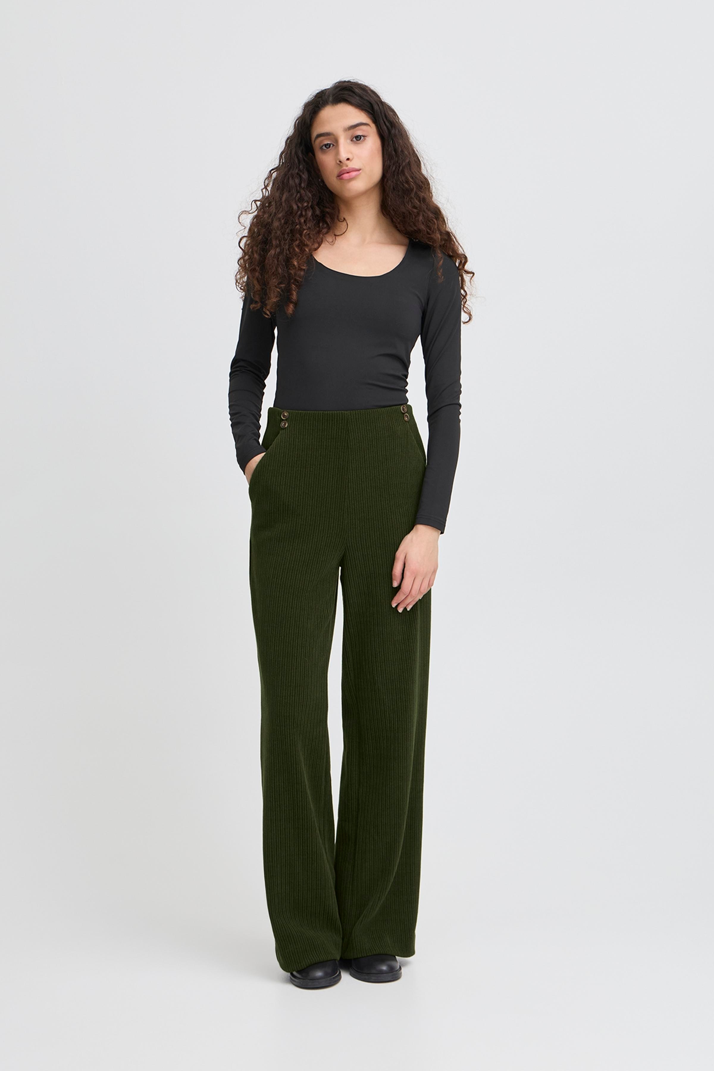 IHKATE Corduroy Bukser LOOKBOOK FRONT 20124177-190419