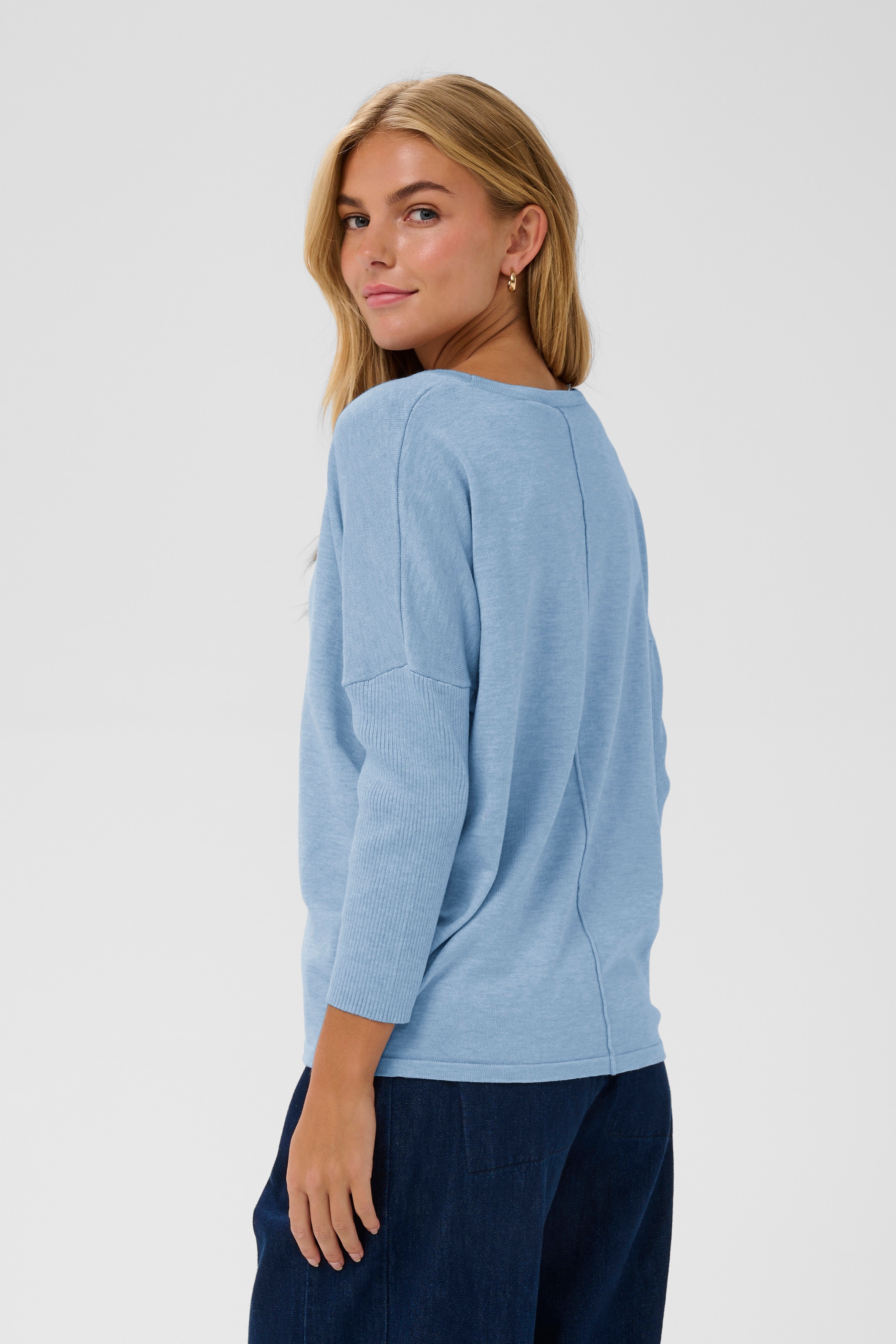 MilaSZ R-Neck Pullover LOOKBOOK BACK 30500003-1441101