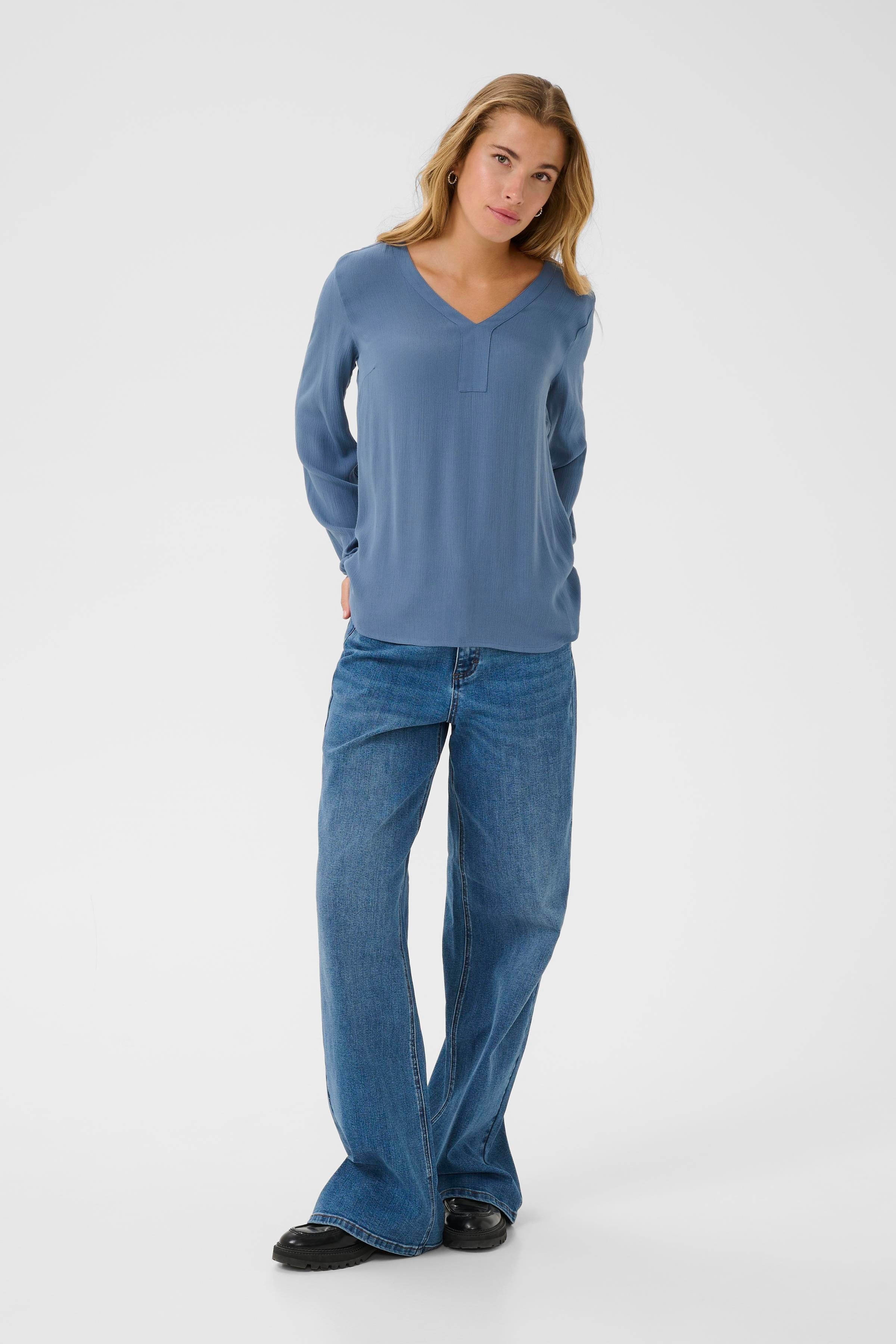 KAamber Bluse LOOKBOOK FRONT 501032-184028