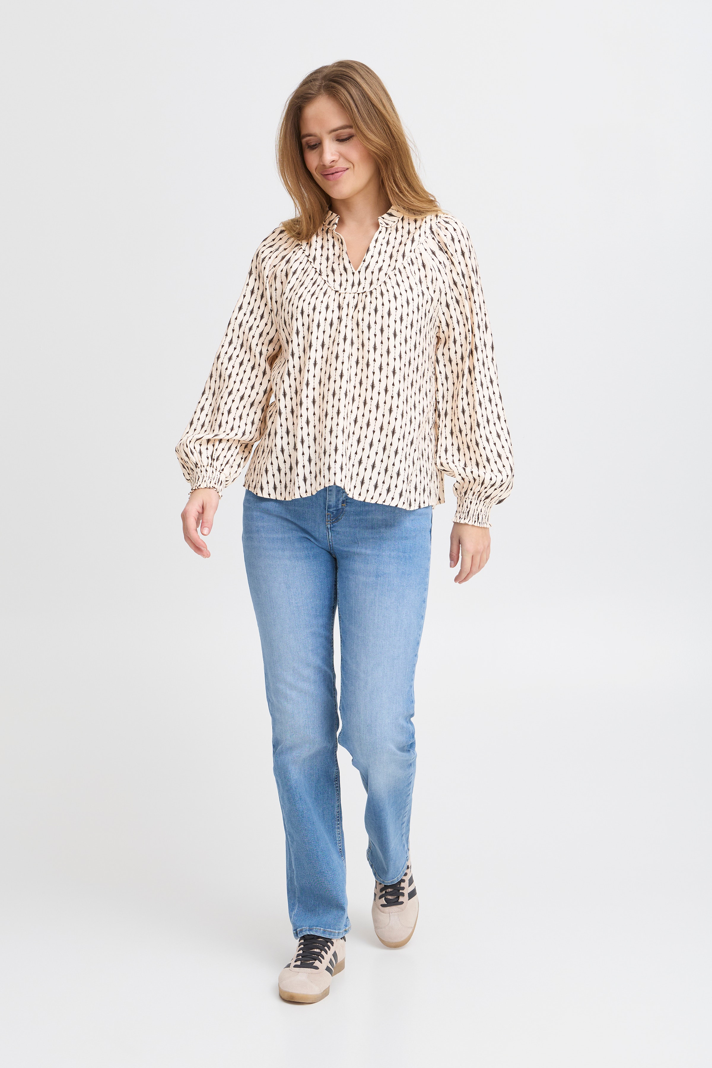 PZSANDIE Bluse LOOKBOOK FRONT 50208779-204462