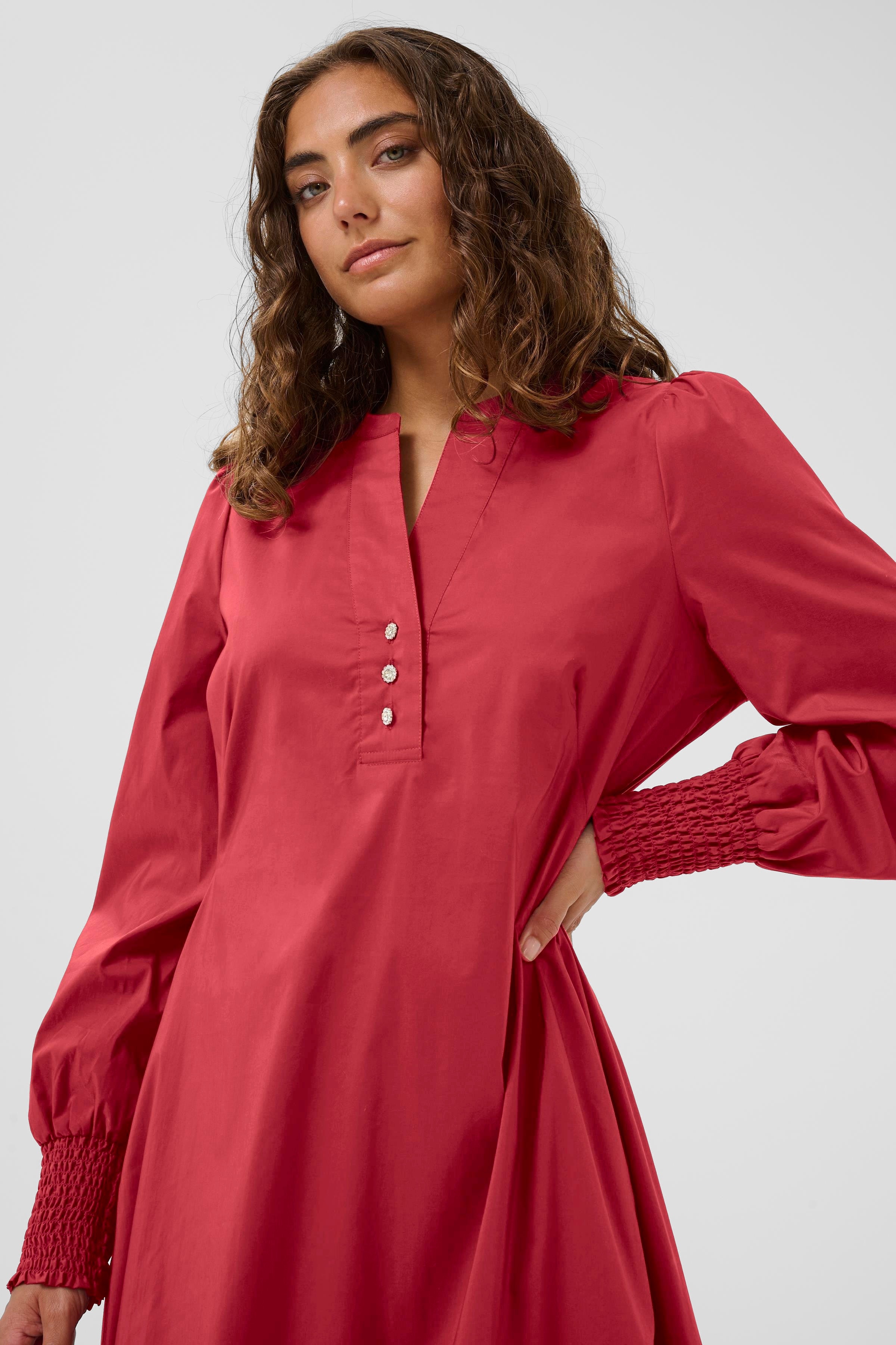 CUloretta Kjole LOOKBOOK FRONT 50112833-191557